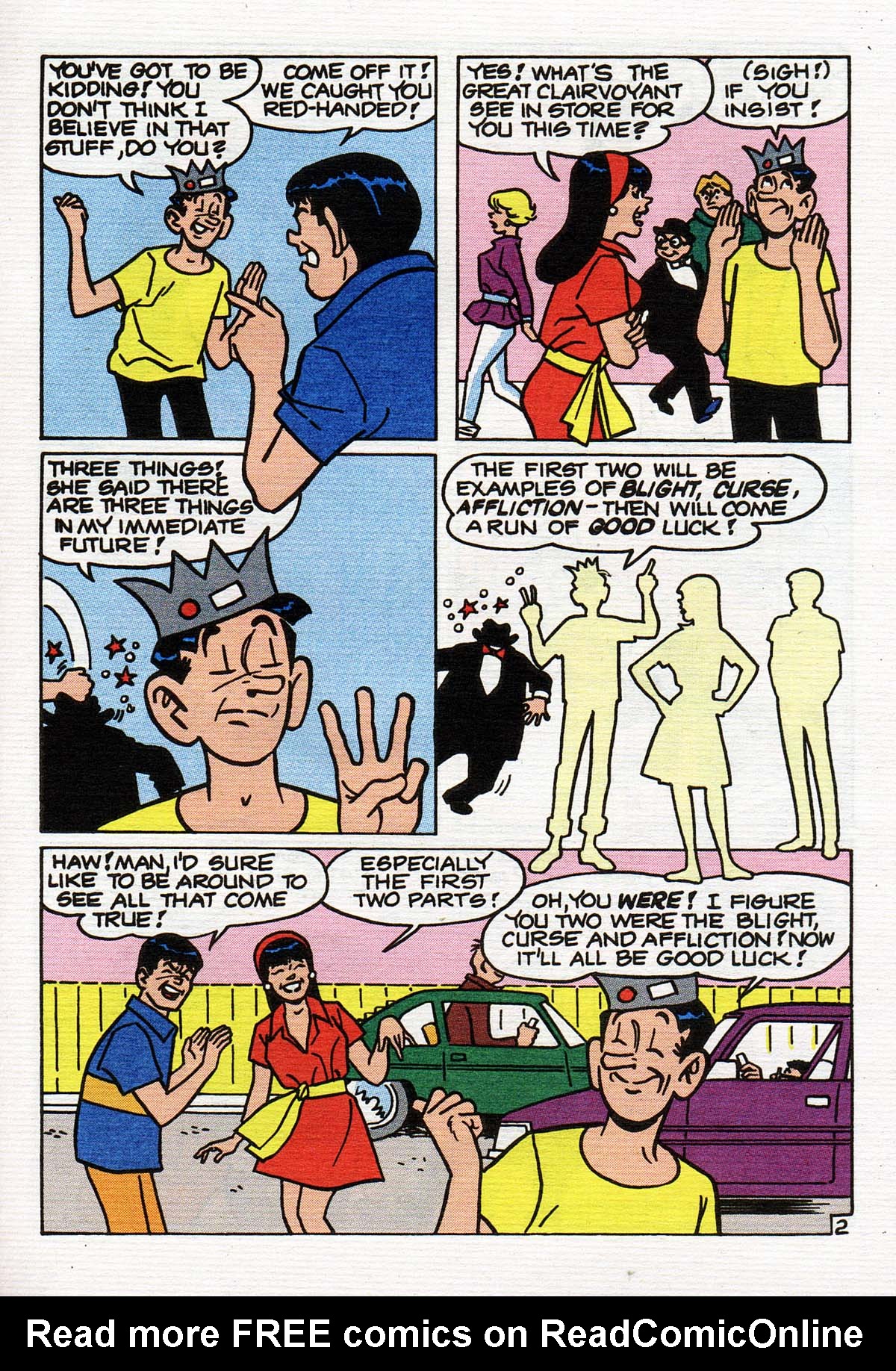 Read online Jughead's Double Digest Magazine comic -  Issue #105 - 142