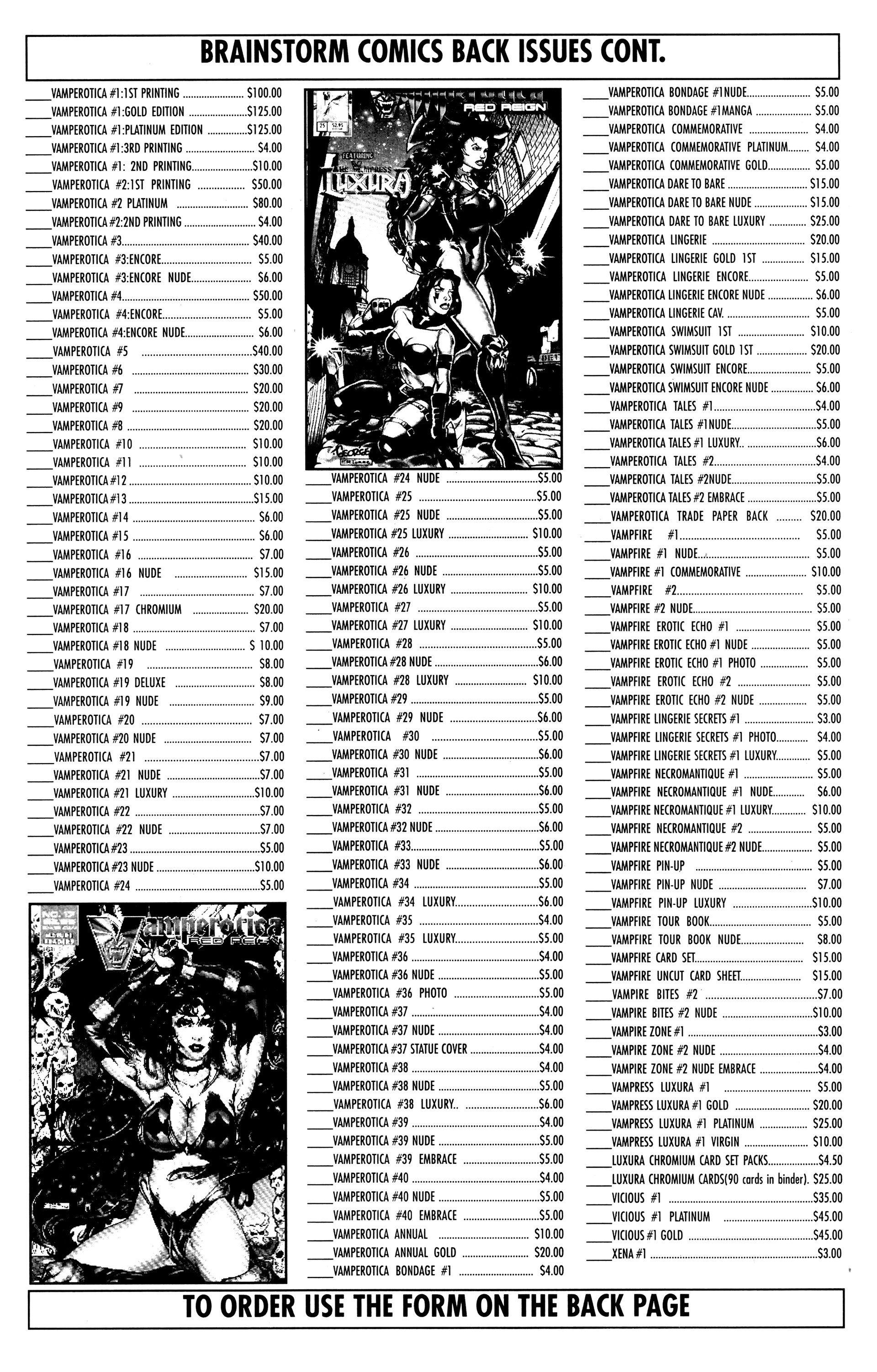 Read online Vamperotica comic -  Issue #40 - 33