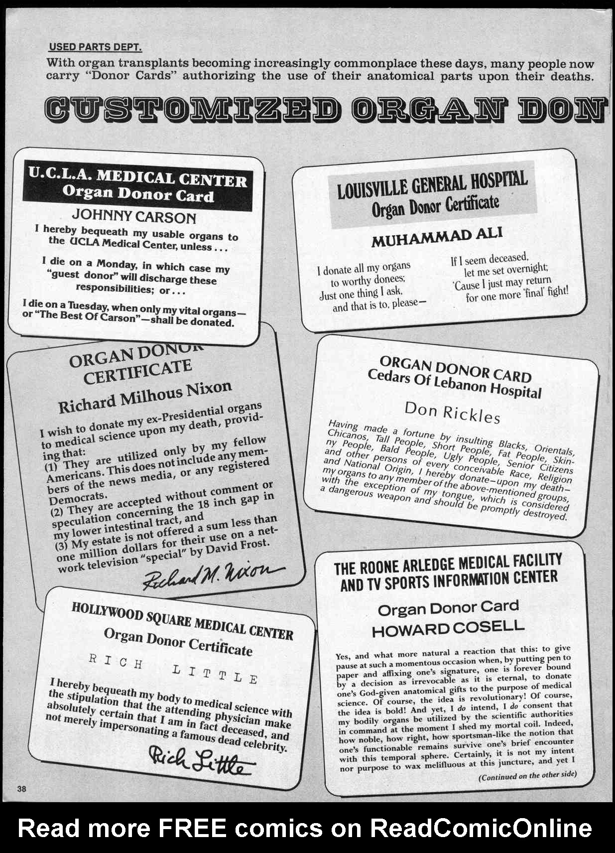 Read online MAD comic -  Issue #221 - 40