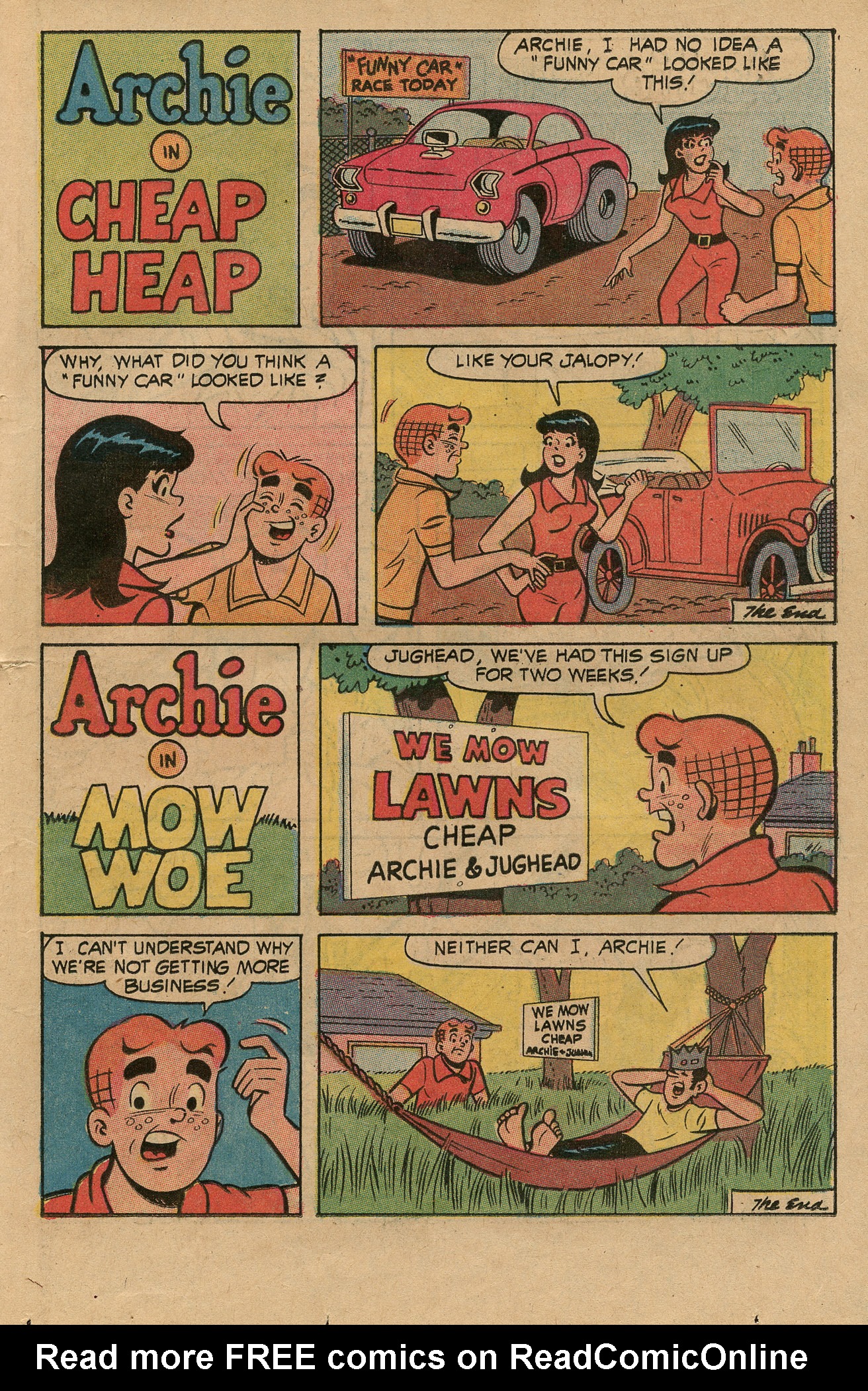 Read online Archie's Joke Book Magazine comic -  Issue #168 - 19