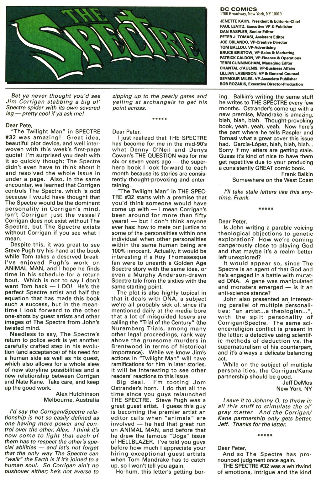 Read online The Spectre (1992) comic -  Issue #37 - 24