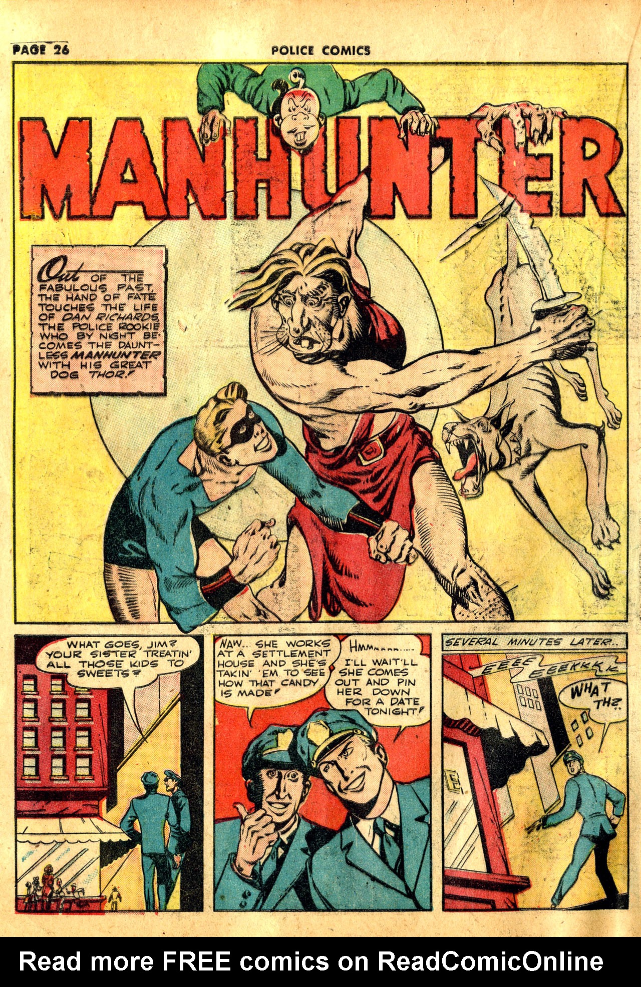 Read online Police Comics comic -  Issue #12 - 29