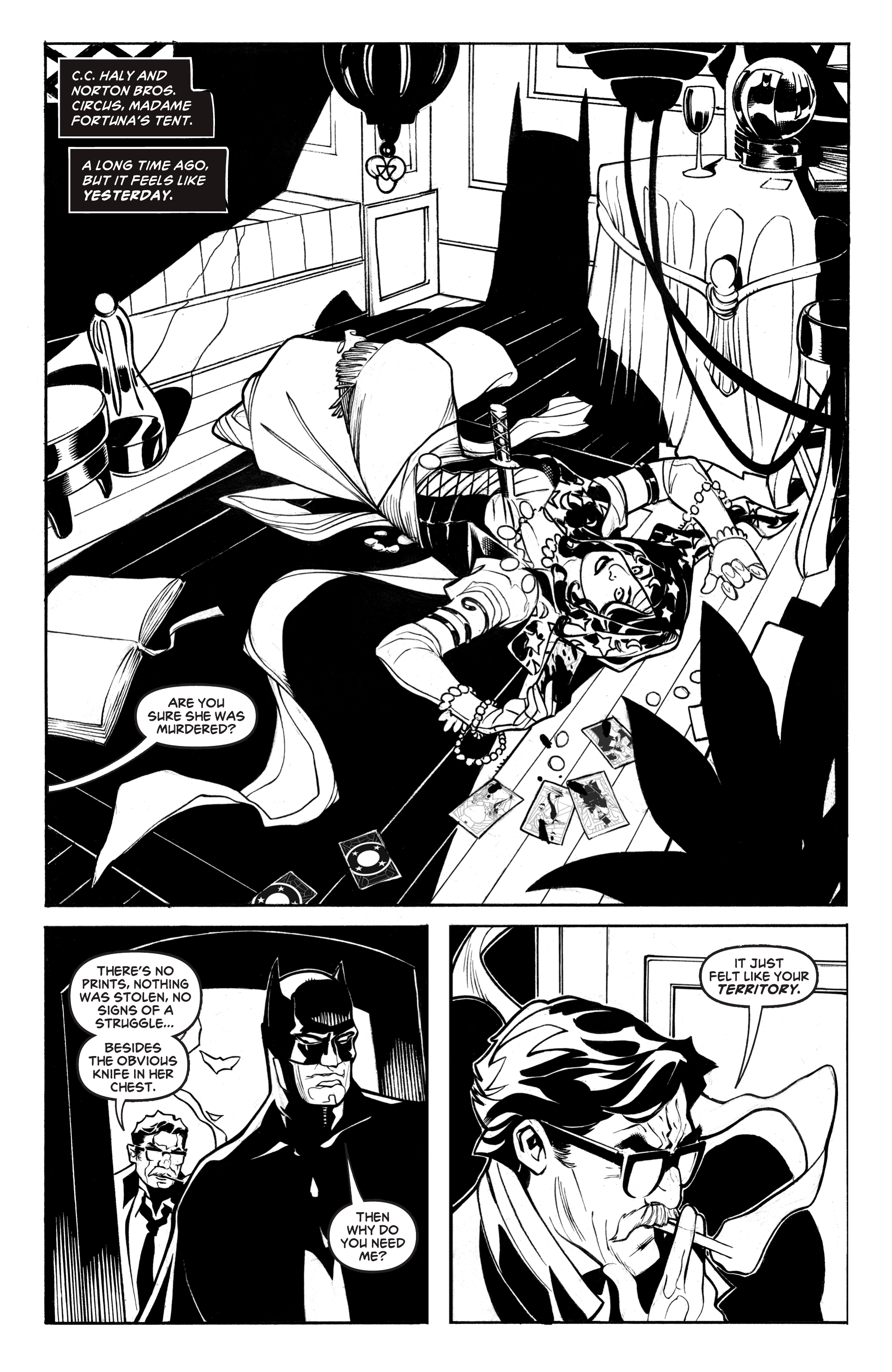 Read online Batman Black & White comic -  Issue #4 - 41