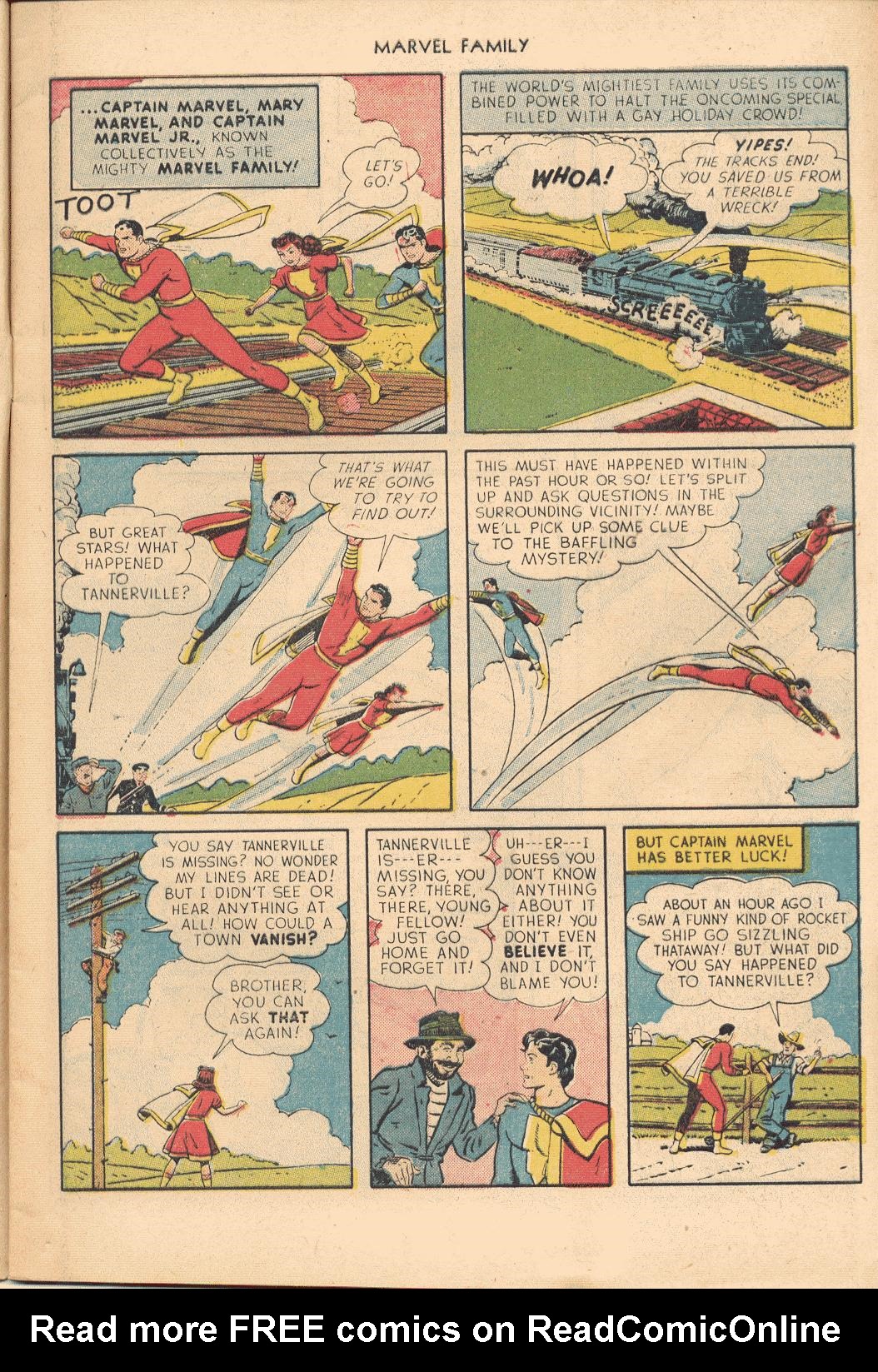 Read online The Marvel Family comic -  Issue #62 - 5