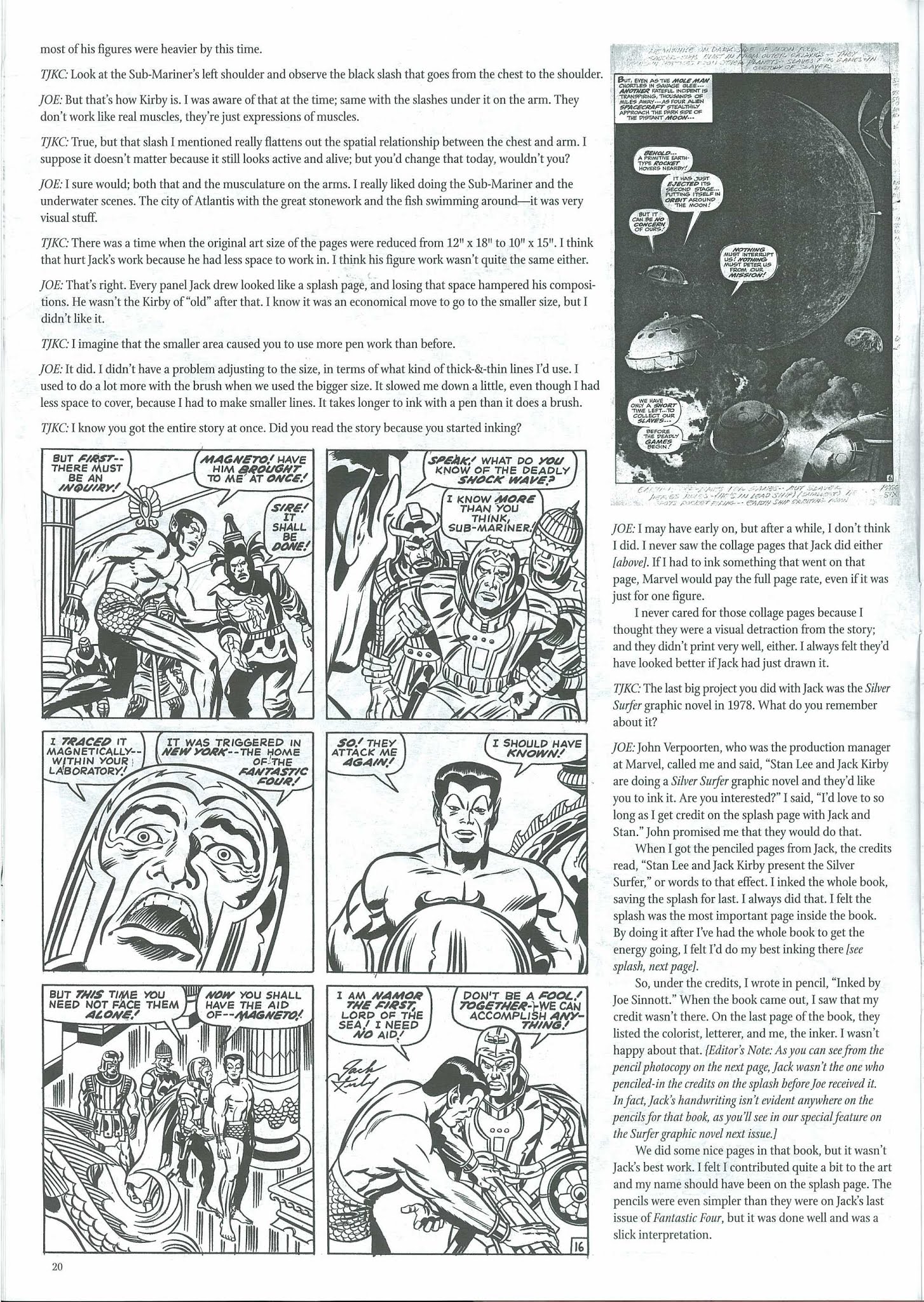 Read online The Jack Kirby Collector comic -  Issue #38 - 22