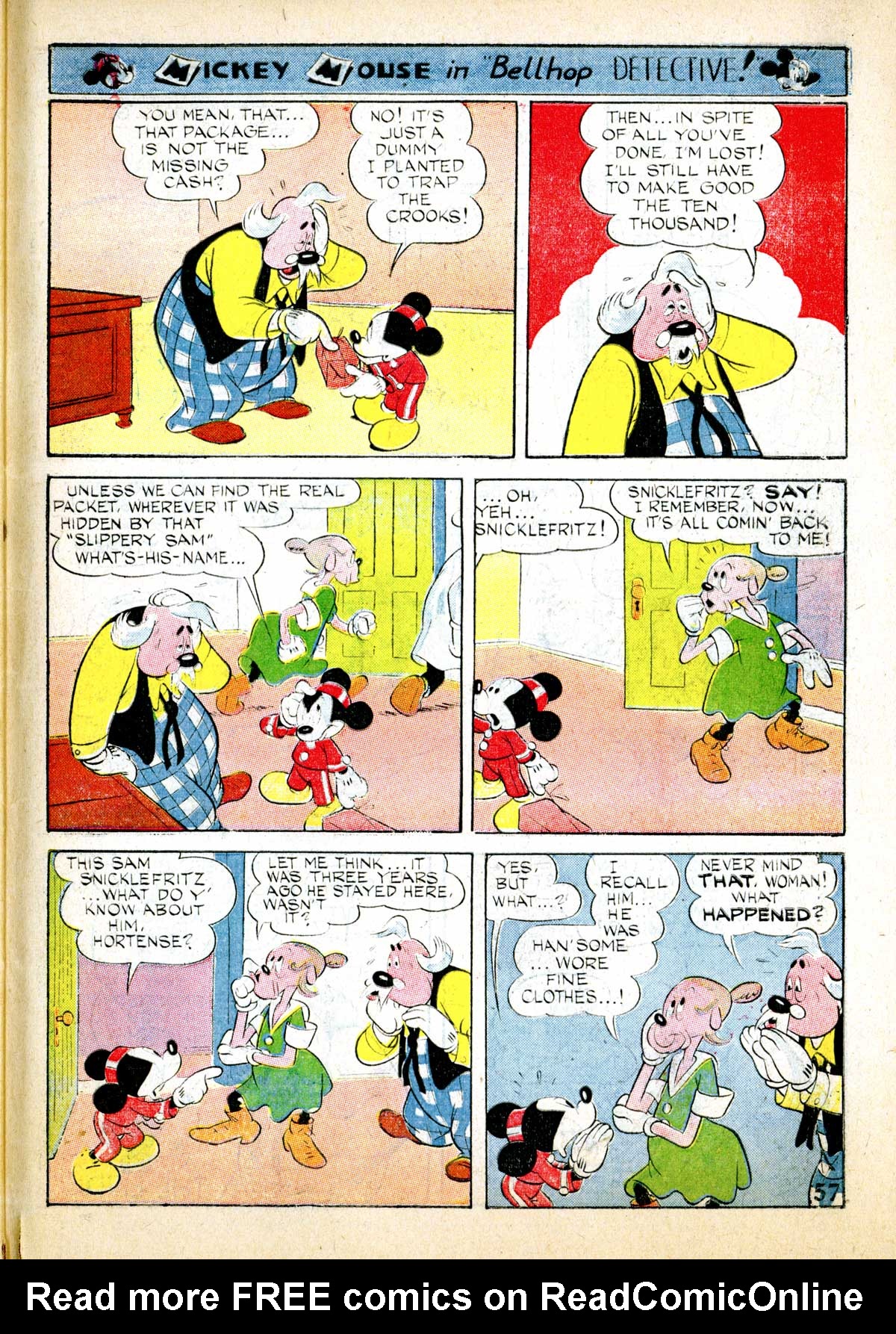 Read online Walt Disney's Comics and Stories comic -  Issue #35 - 59