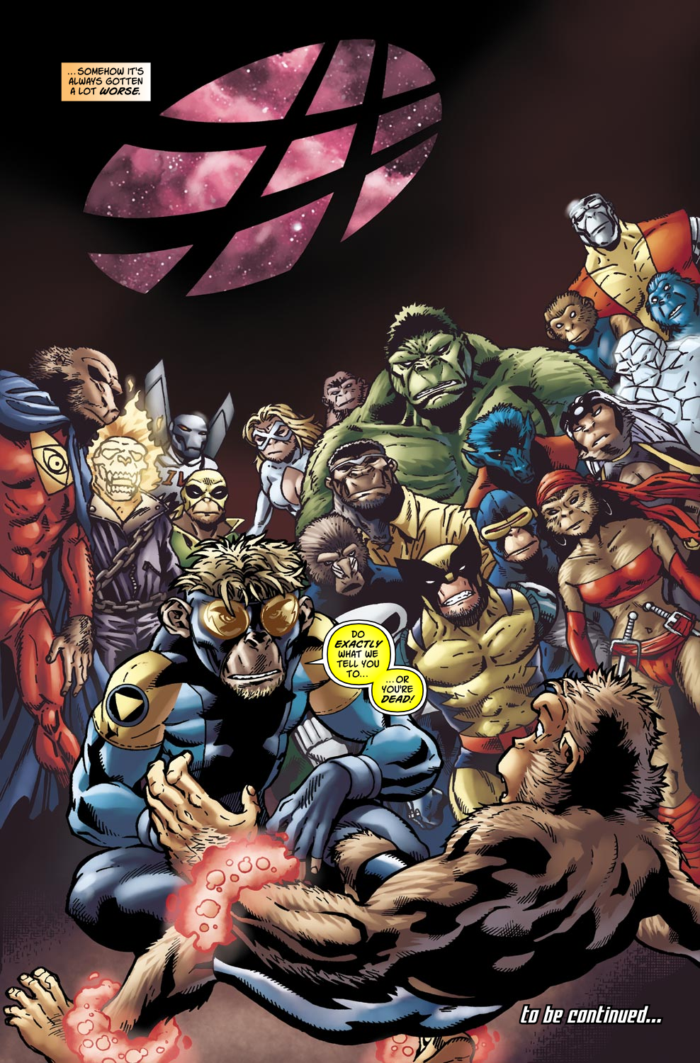 Read online Marvel Apes comic -  Issue #2 - 24