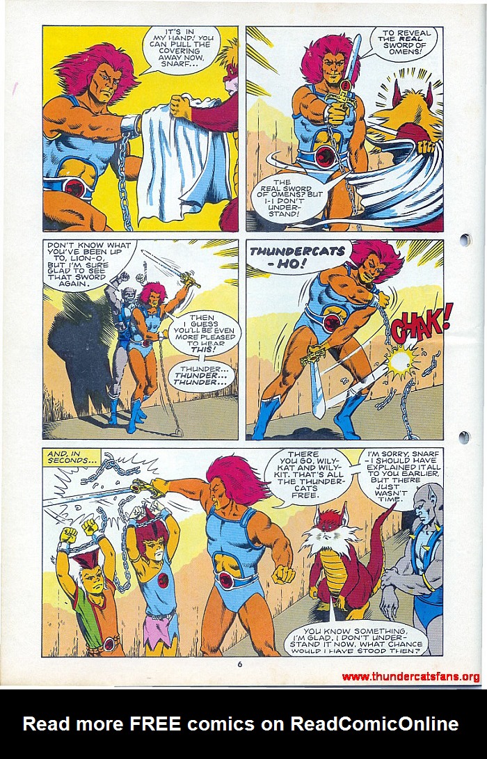 Read online ThunderCats (1987) comic -  Issue #12 - 6