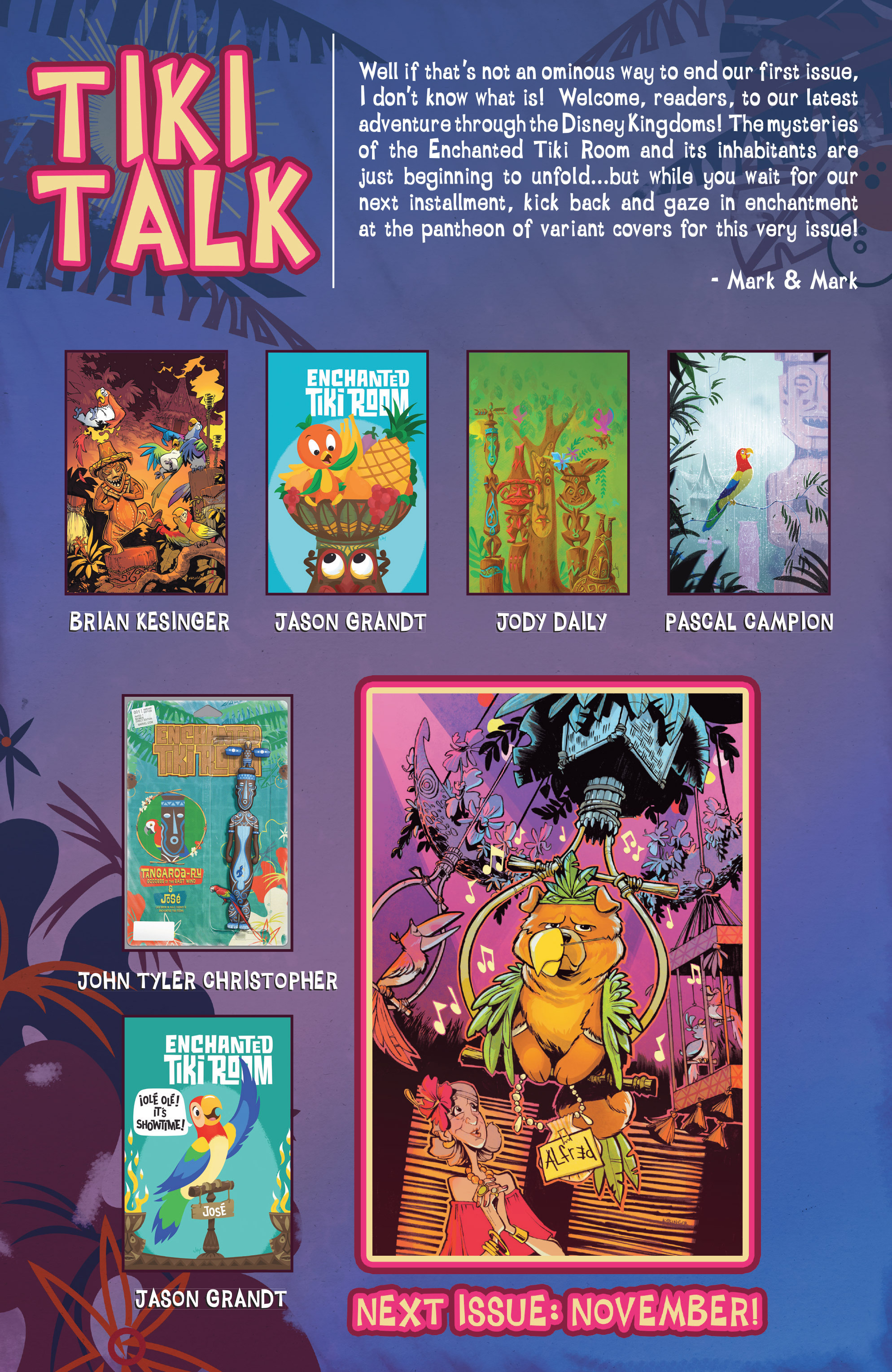 Read online Enchanted Tiki Room comic -  Issue #1 - 23