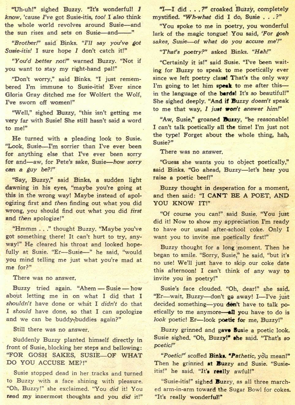 Read online Buzzy comic -  Issue #29 - 38