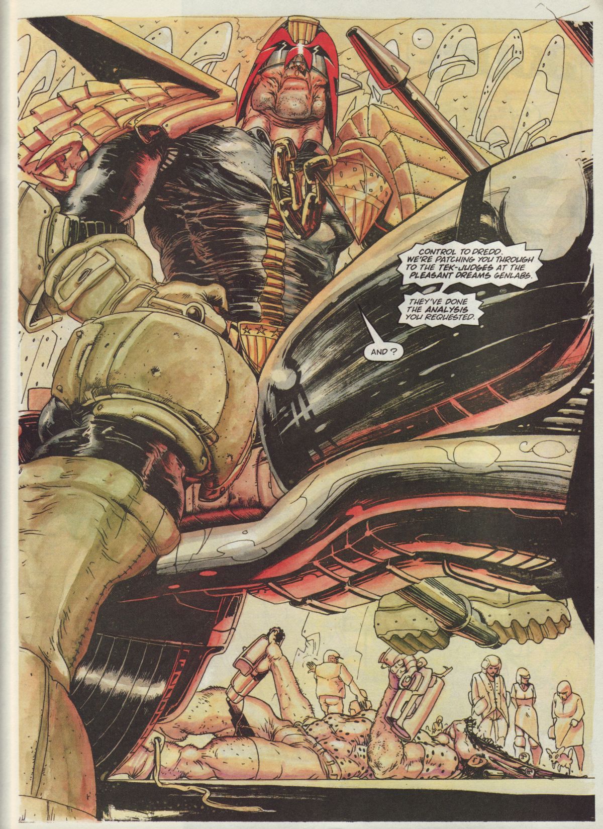 Read online Judge Dredd: The Megazine (vol. 2) comic -  Issue #36 - 38