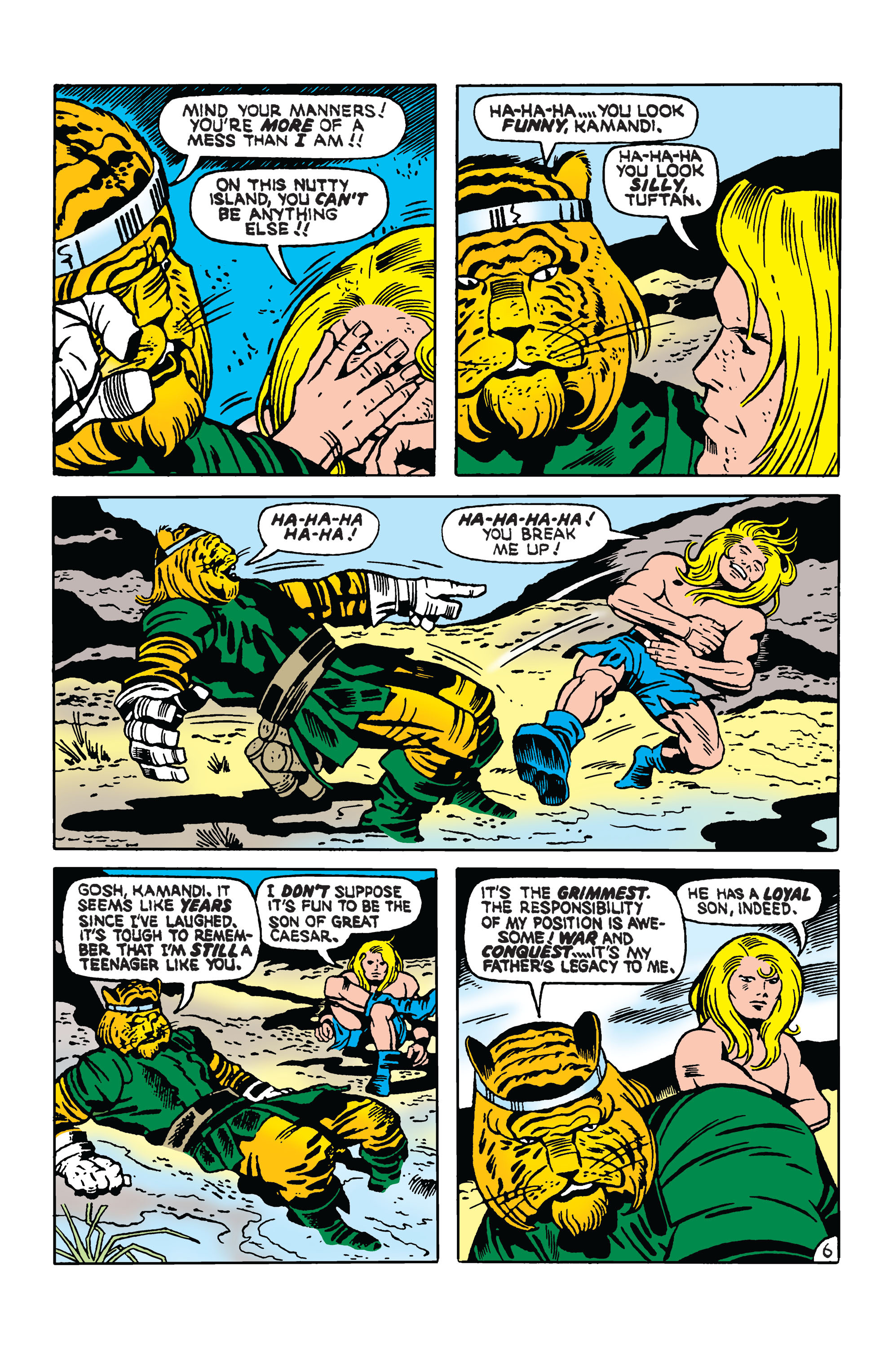 Read online The Kamandi Challenge comic -  Issue # _Special - 8