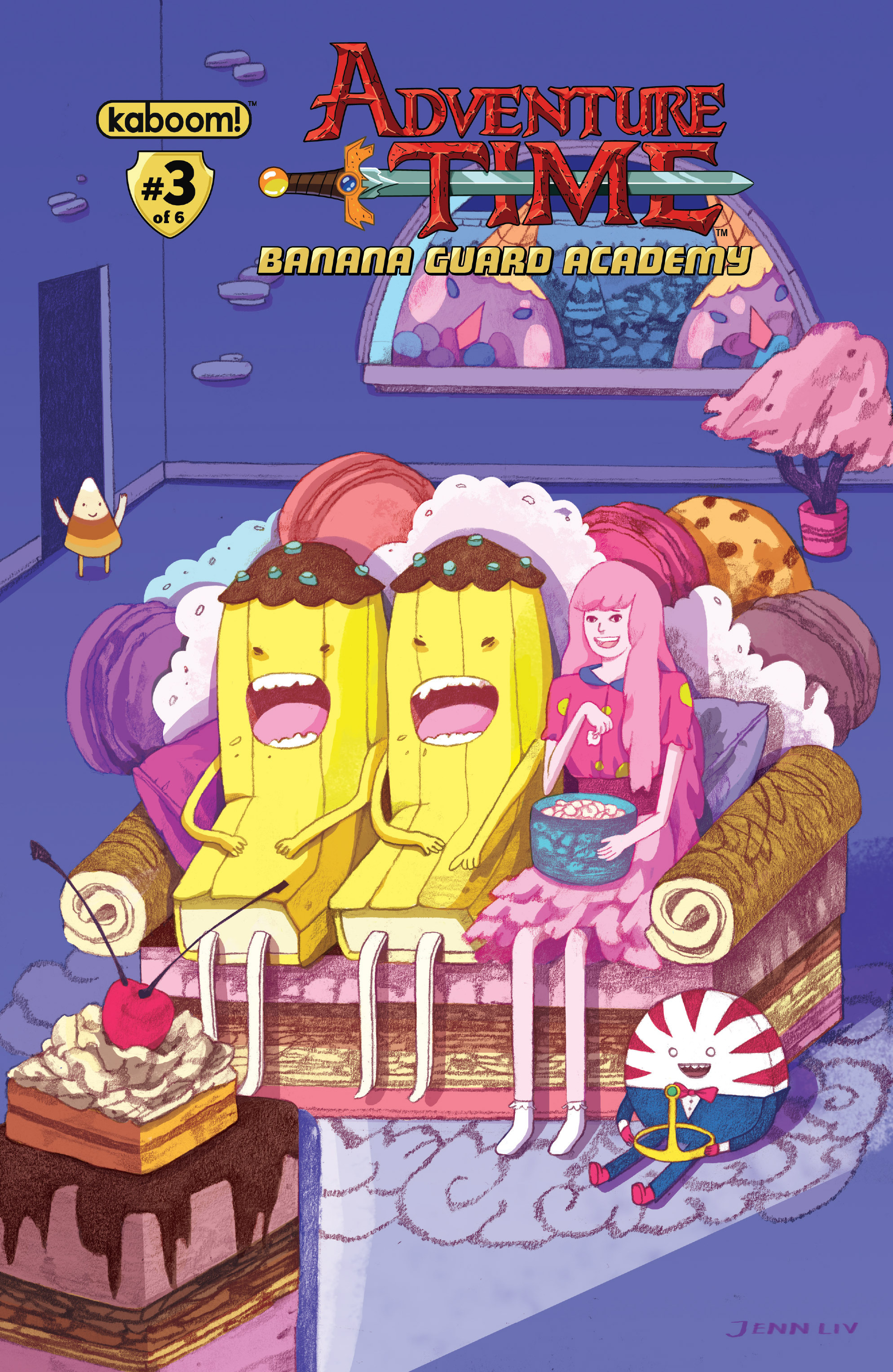 Read online Adventure Time: Banana Guard Academ comic -  Issue #3 - 2