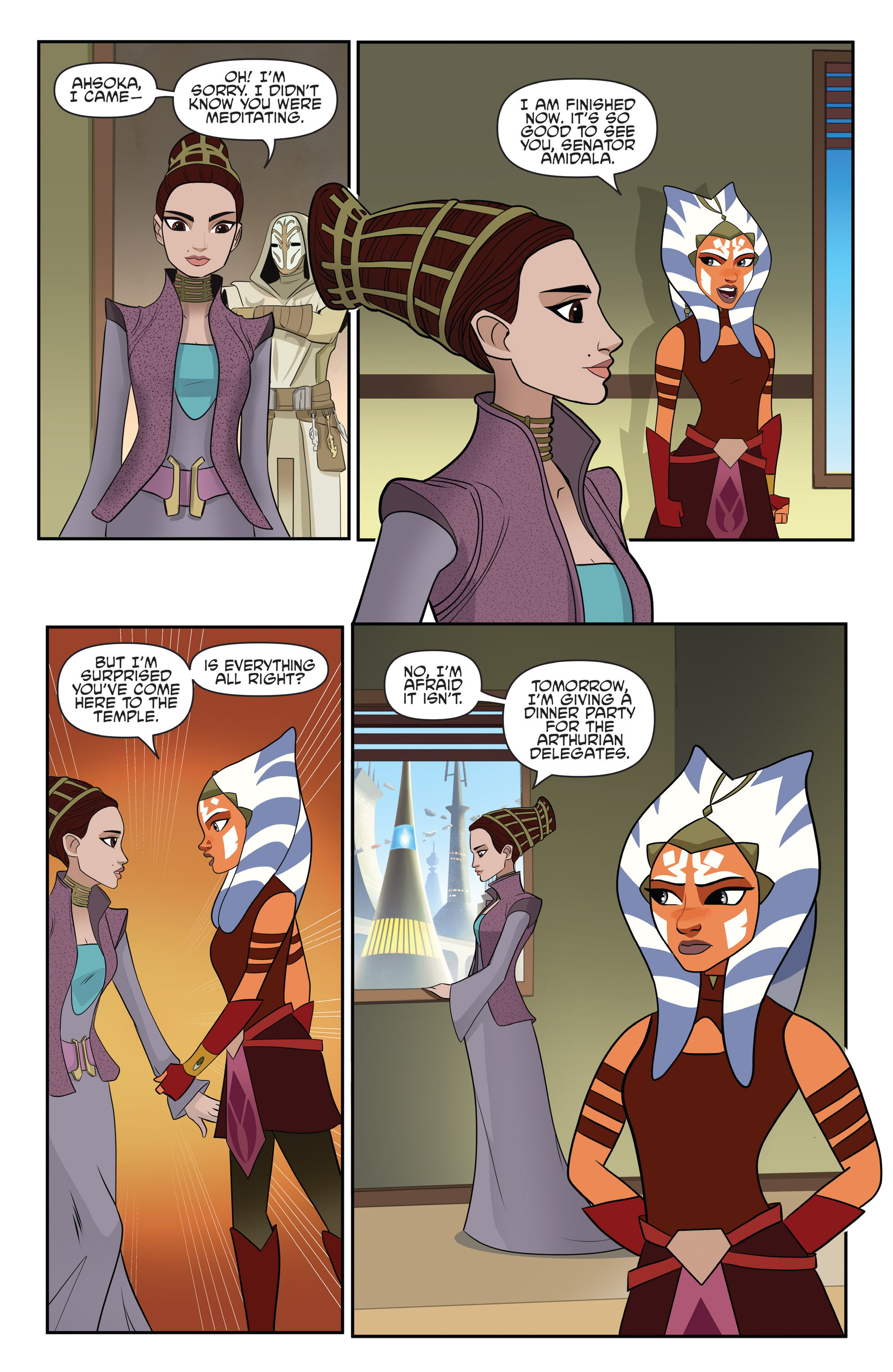 Read online Star Wars Forces of Destiny-Ahsoka & Padmé comic -  Issue # Full - 8