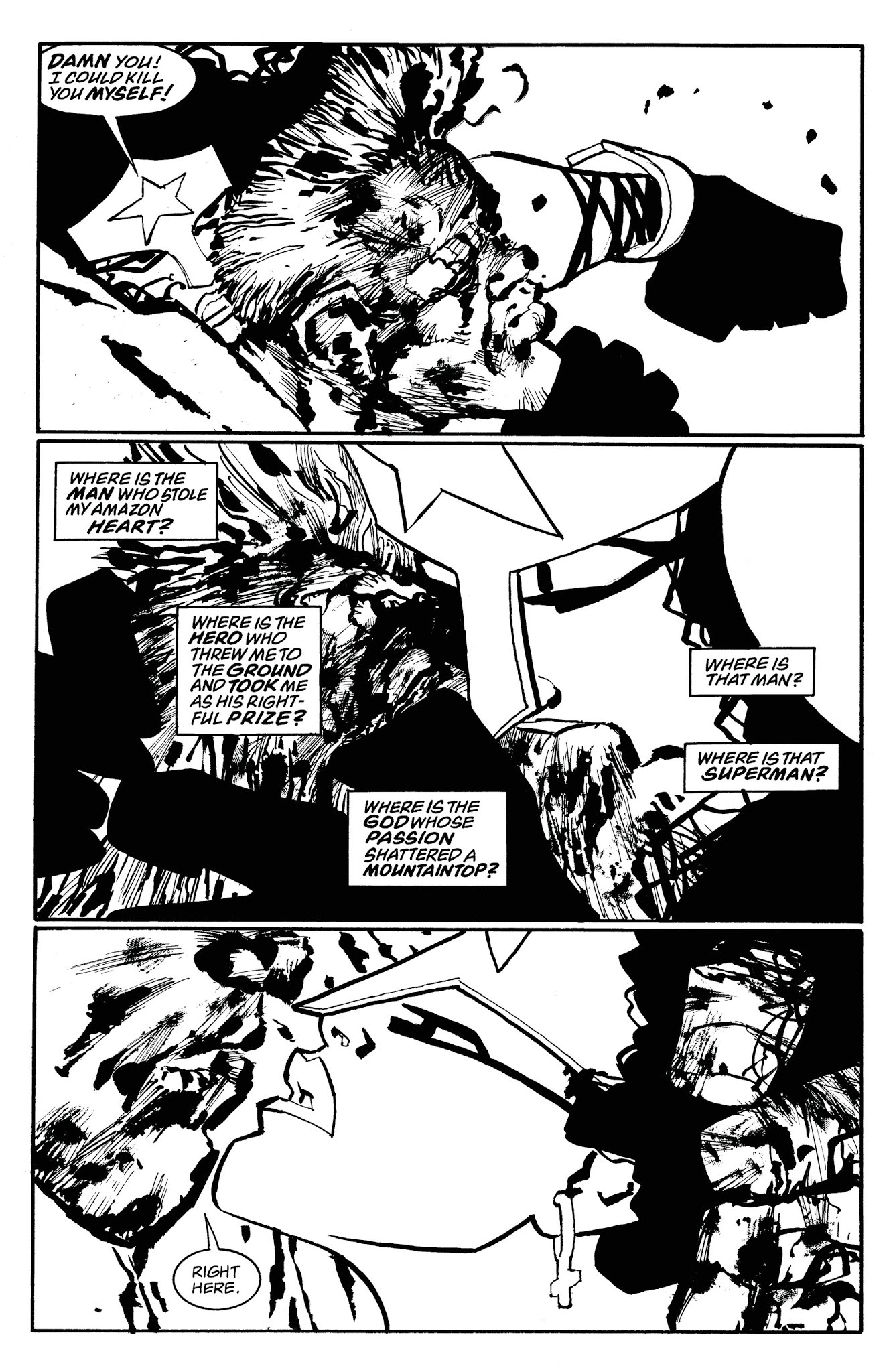 Read online Batman Noir: The Dark Knight Strikes Again comic -  Issue # TPB (Part 2) - 4