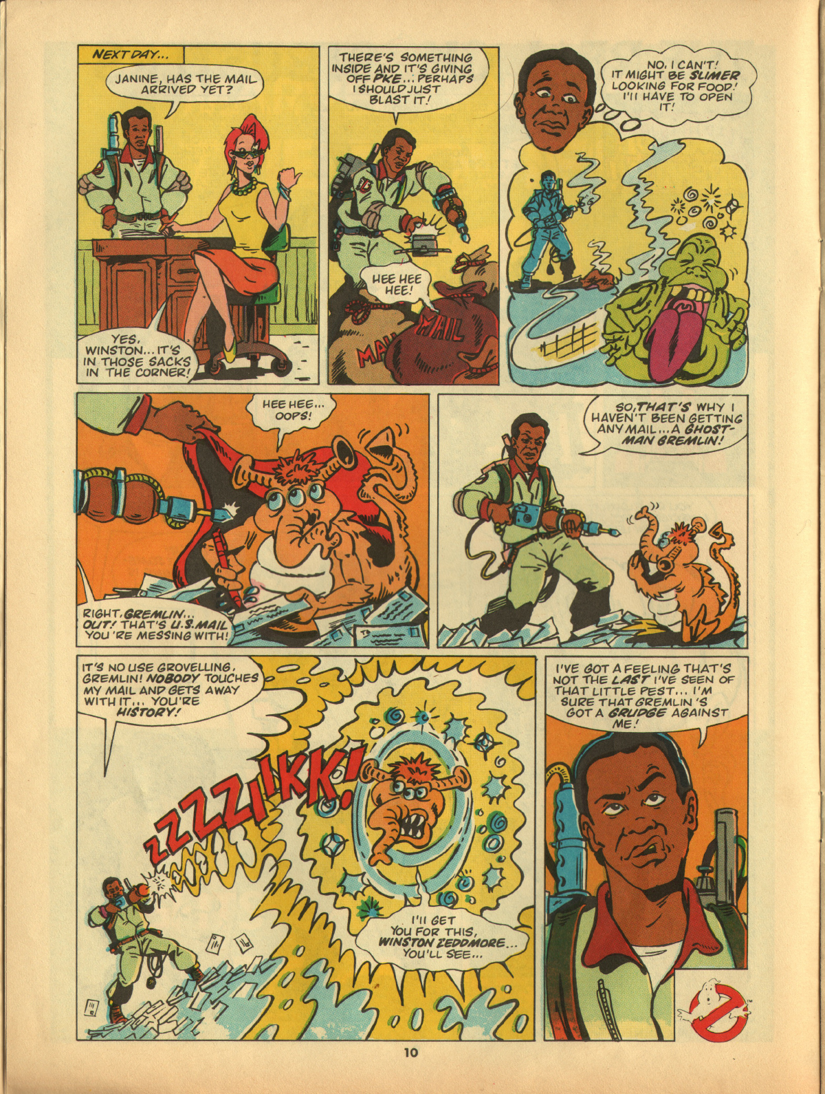 Read online The Real Ghostbusters comic -  Issue #26 - 10
