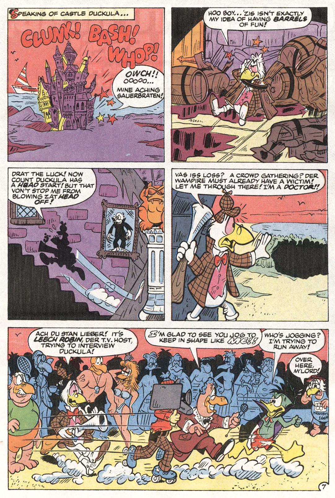 Read online Count Duckula comic -  Issue #12 - 11