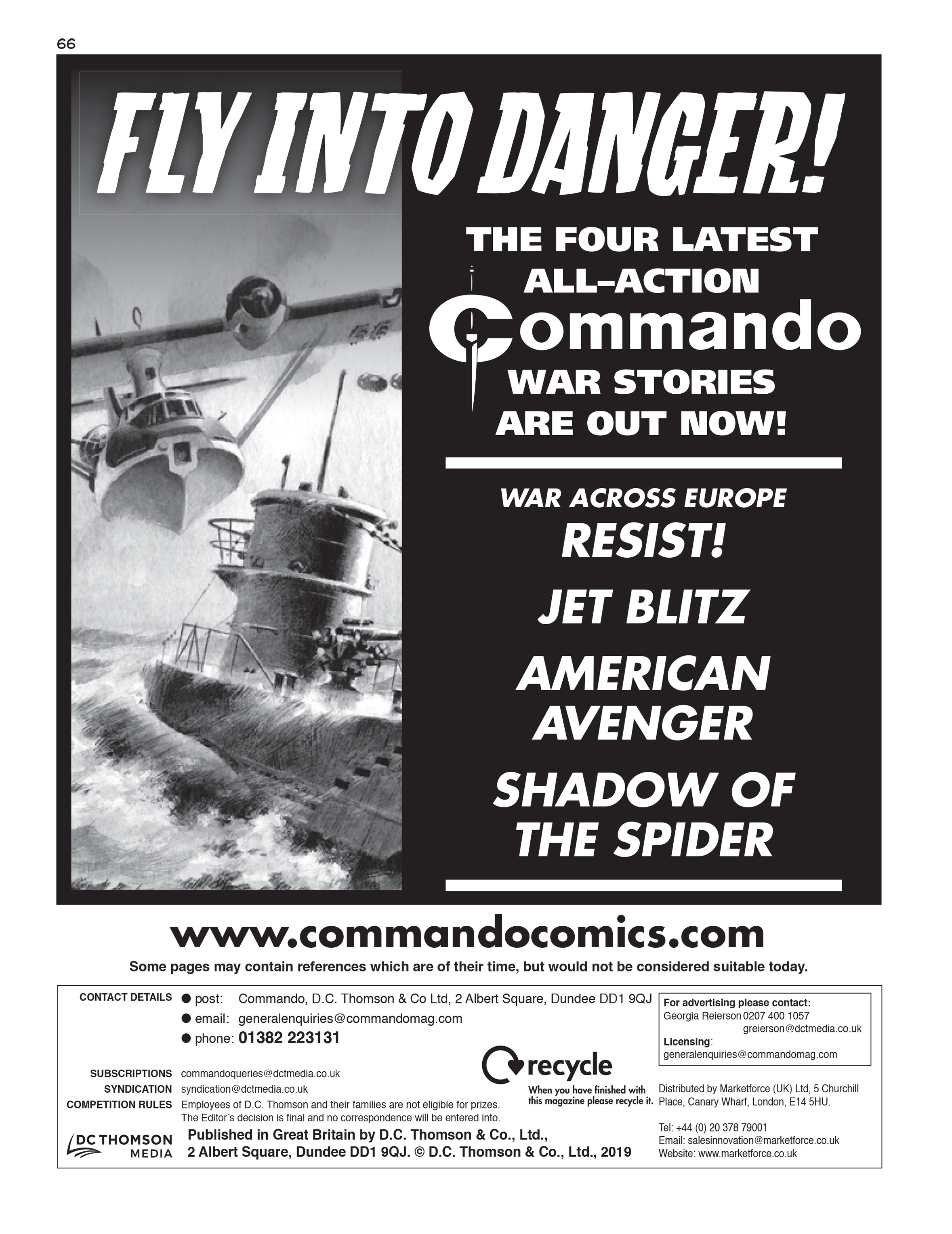 Read online Commando: For Action and Adventure comic -  Issue #5209 - 65