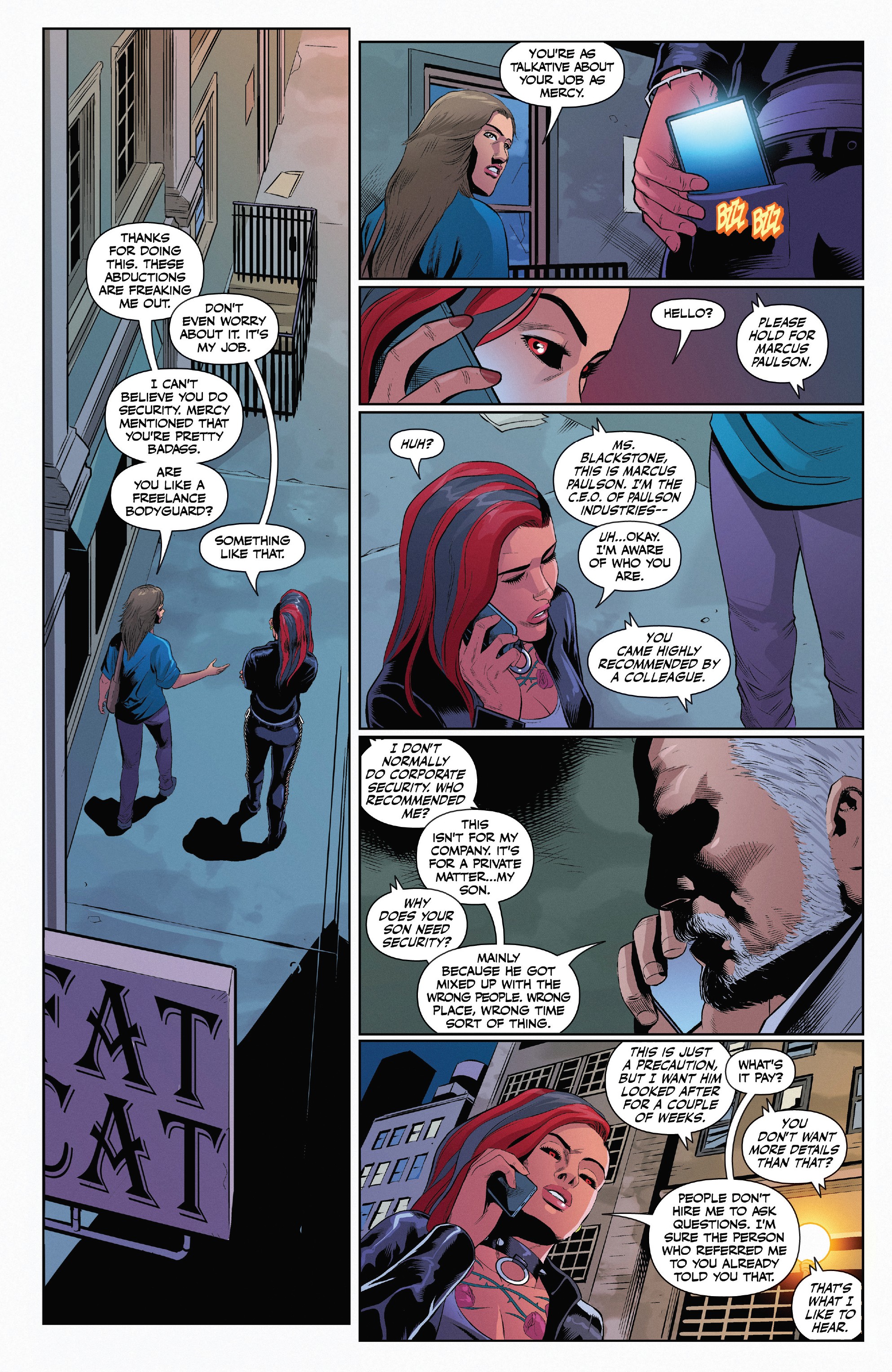 Read online Hellchild: Blood Money comic -  Issue #1 - 11