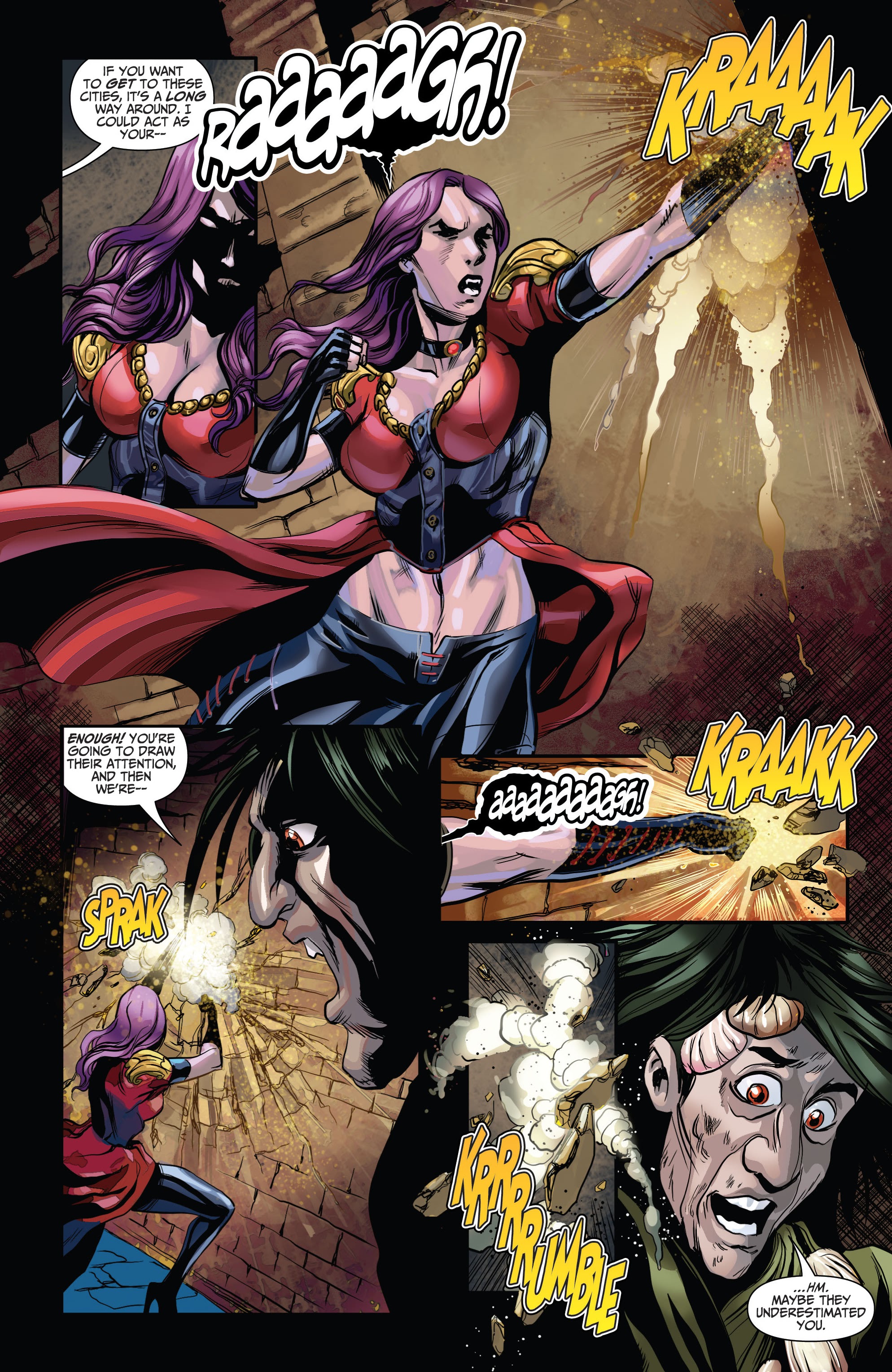 Read online Grimm Universe Presents Quarterly: Dracula's Daughter comic -  Issue # TPB - 11