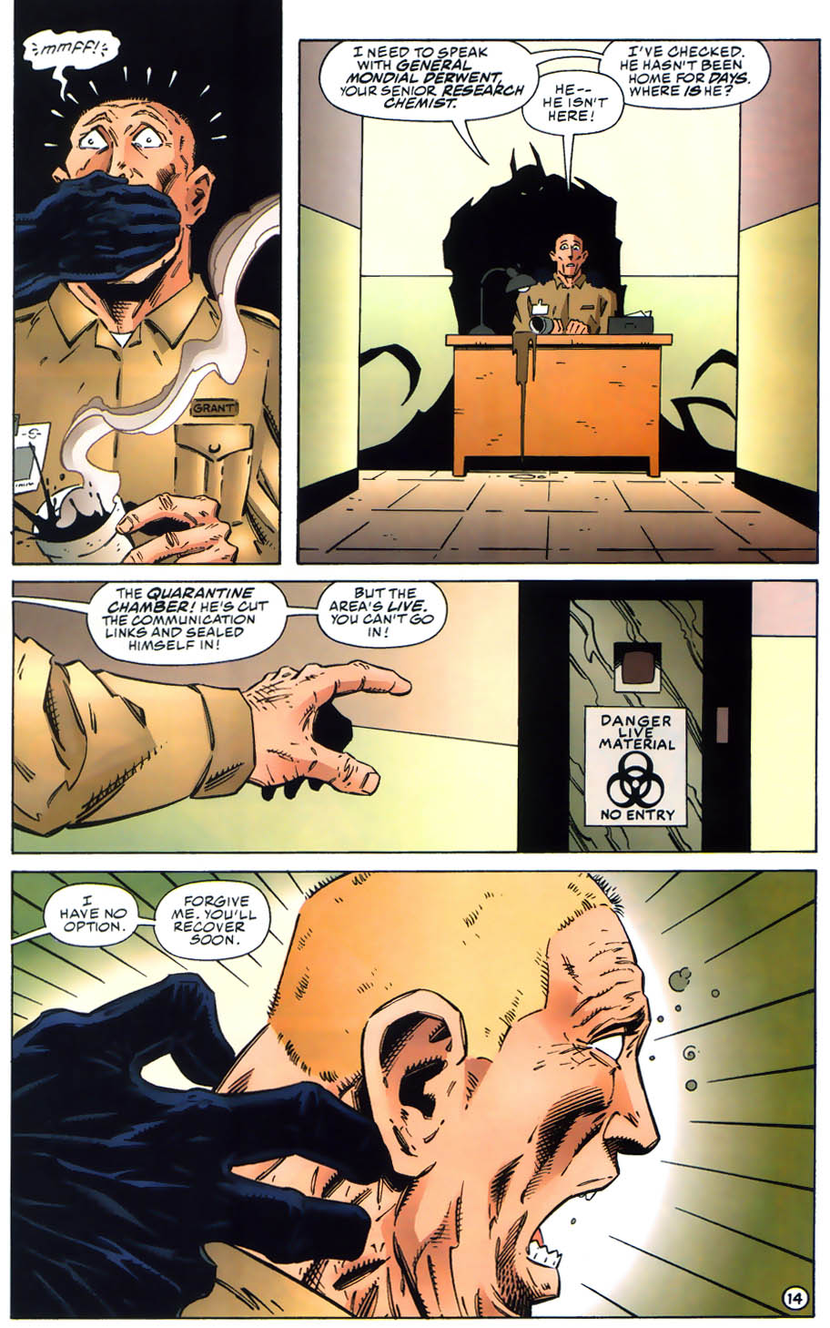 Read online Batman: Contagion comic -  Issue #1 - 16