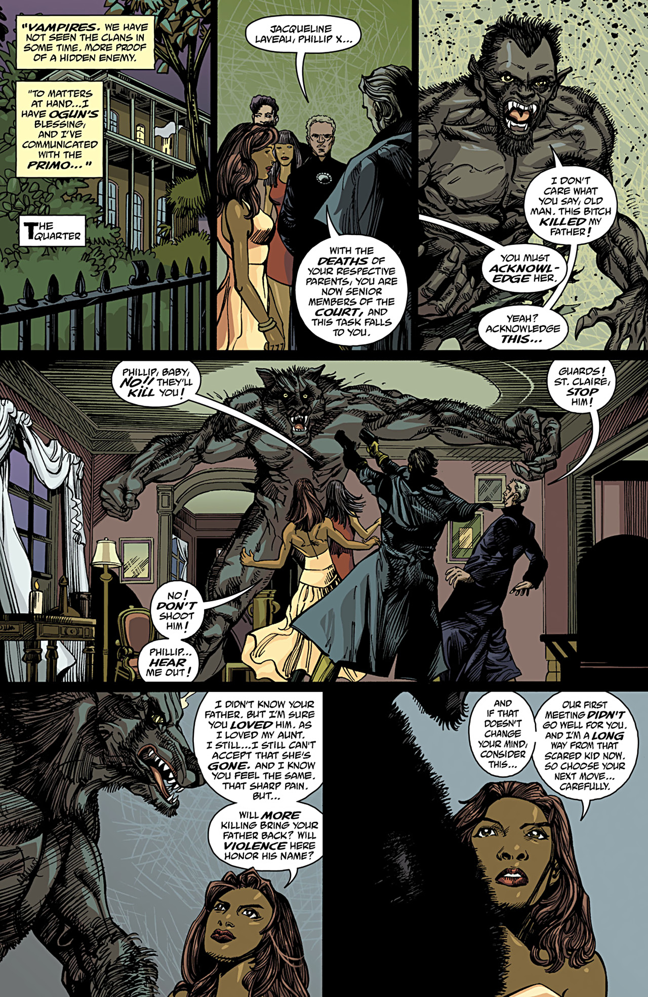 Read online Dominique Laveau: Voodoo Child comic -  Issue #5 - 17