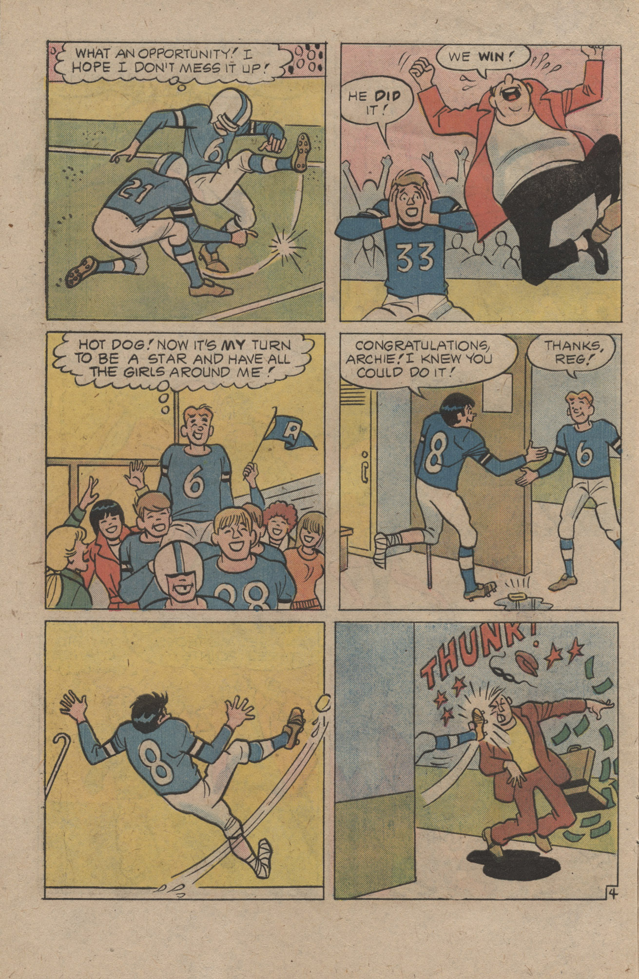 Read online Reggie and Me (1966) comic -  Issue #93 - 6