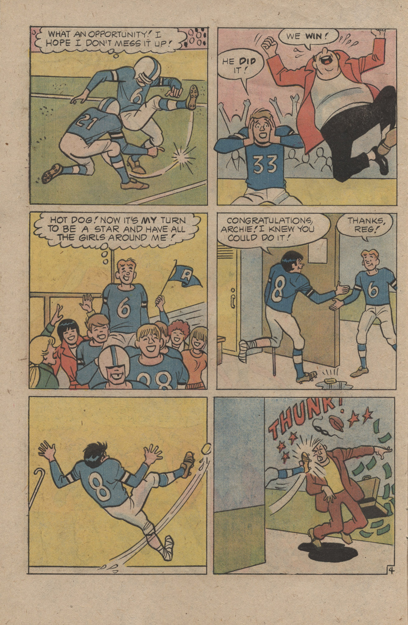 Read online Reggie and Me (1966) comic -  Issue #93 - 6