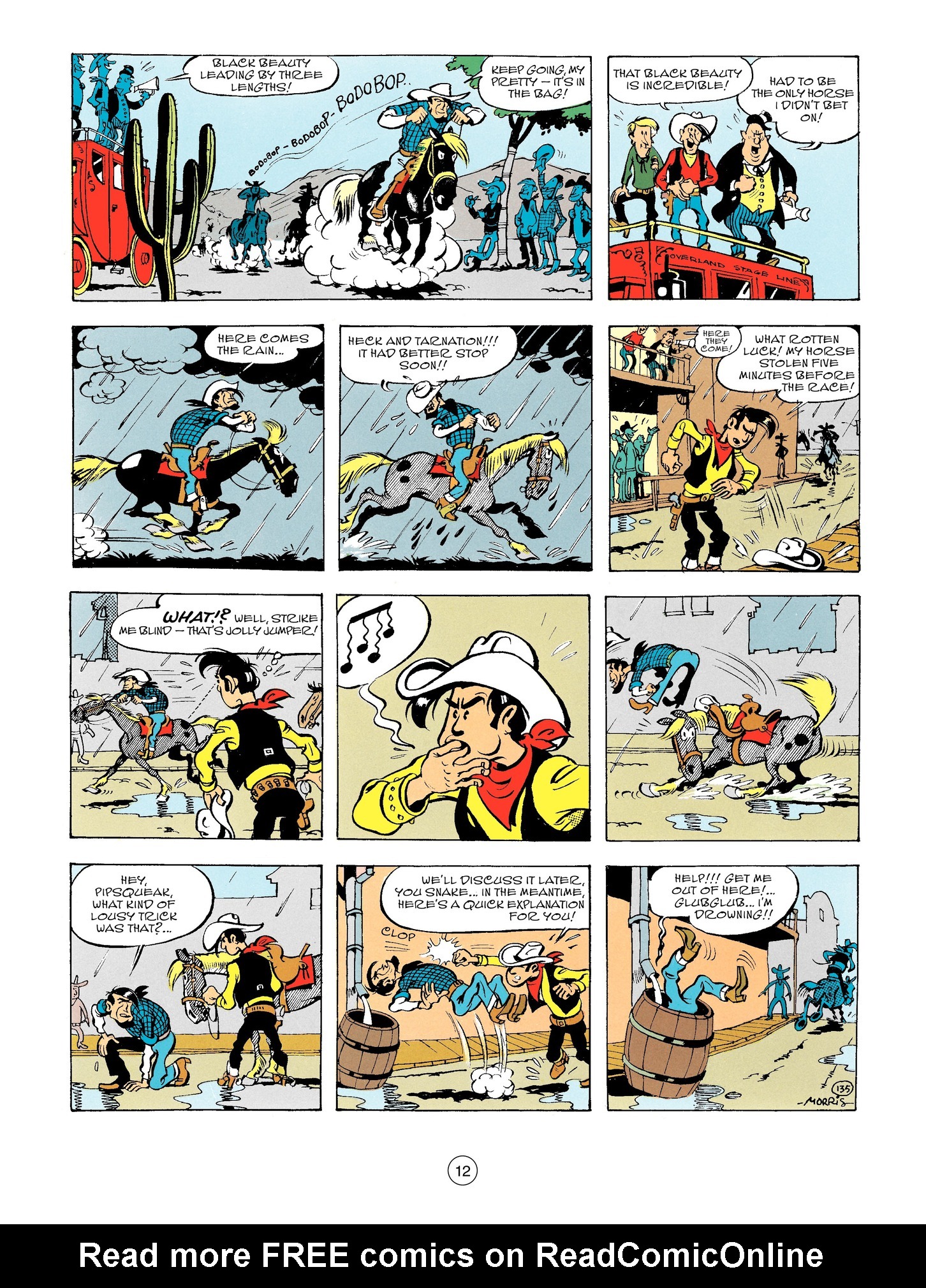 Read online A Lucky Luke Adventure comic -  Issue #56 - 12
