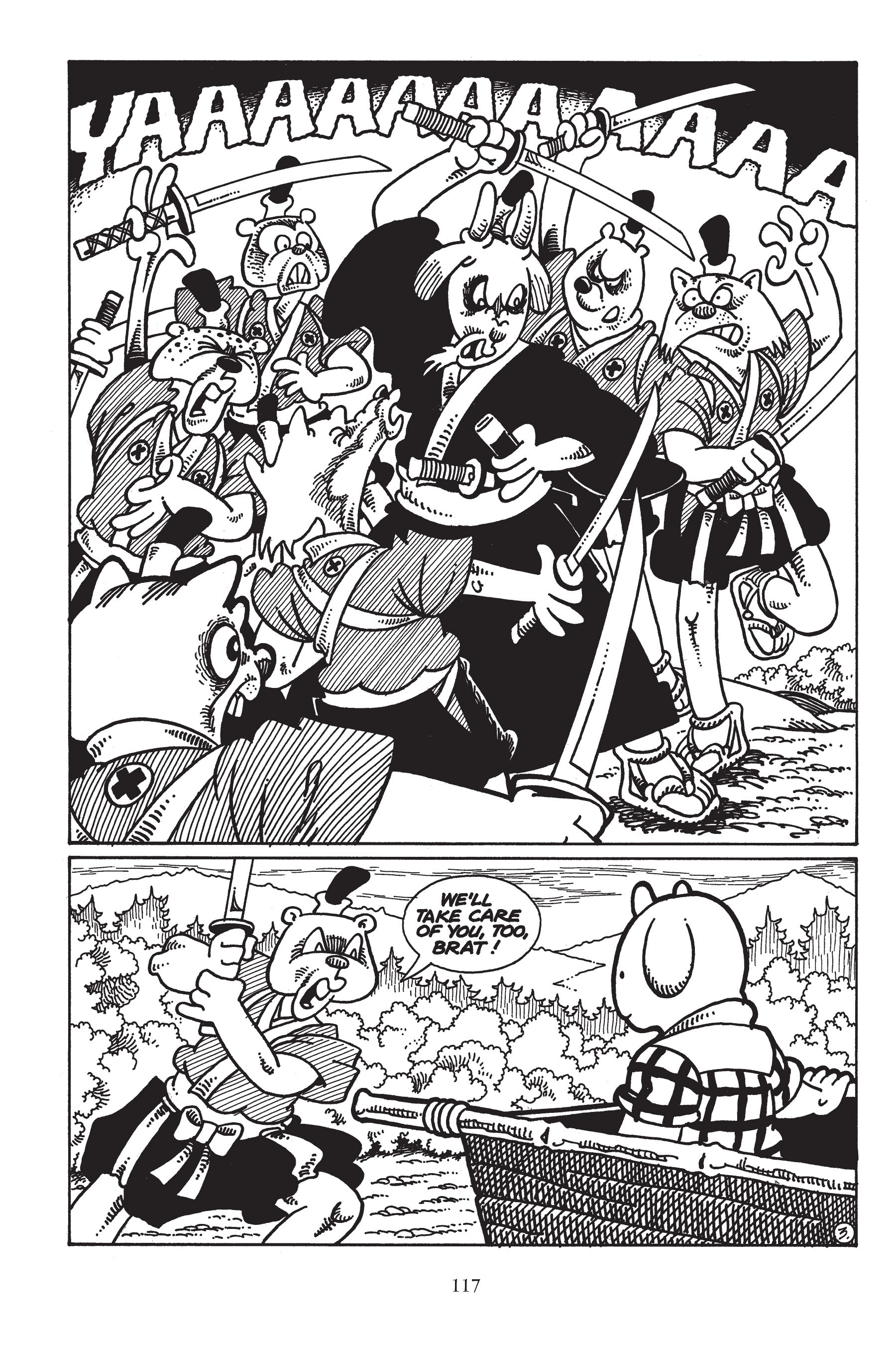 Read online Usagi Yojimbo (1987) comic -  Issue # _TPB 5 - 114