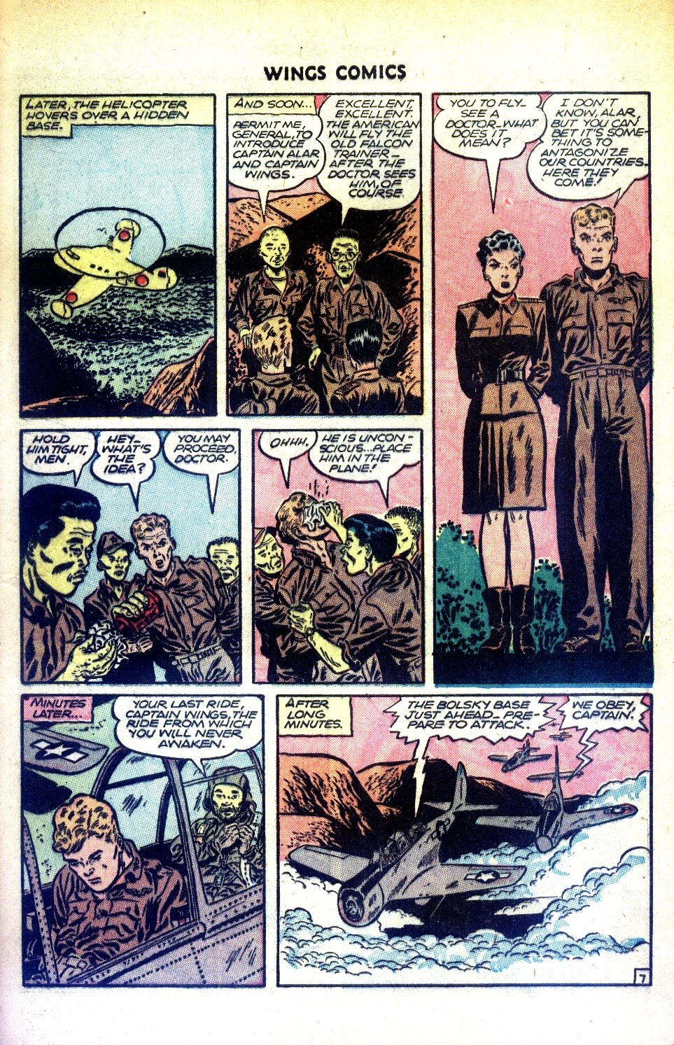 Read online Wings Comics comic -  Issue #68 - 9