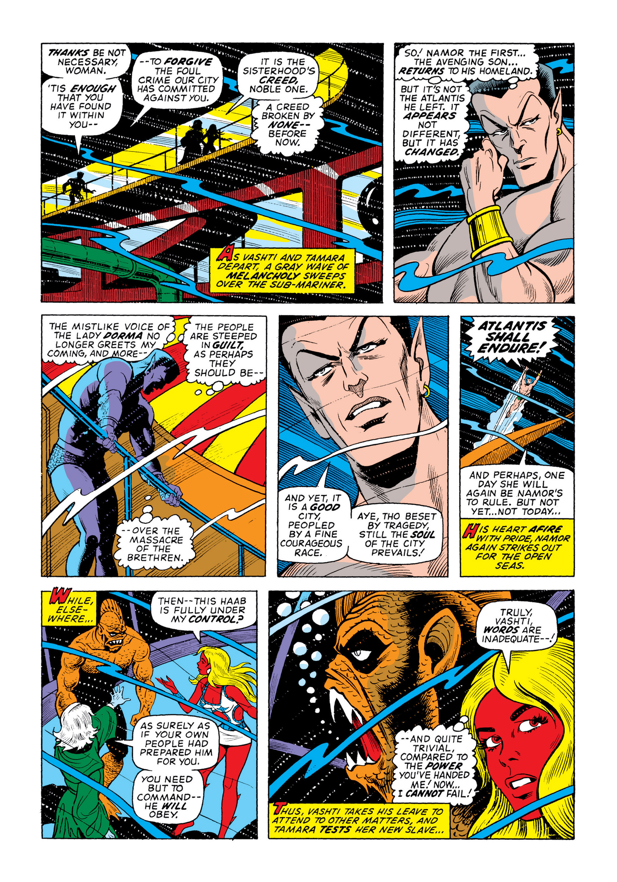 Read online Marvel Masterworks: The Sub-Mariner comic -  Issue # TPB 7 (Part 2) - 76