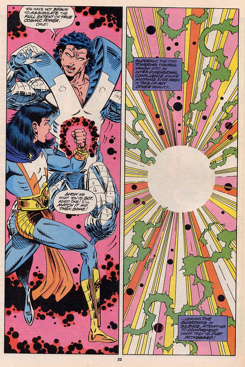 Read online Guardians of the Galaxy (1990) comic -  Issue #46 - 18