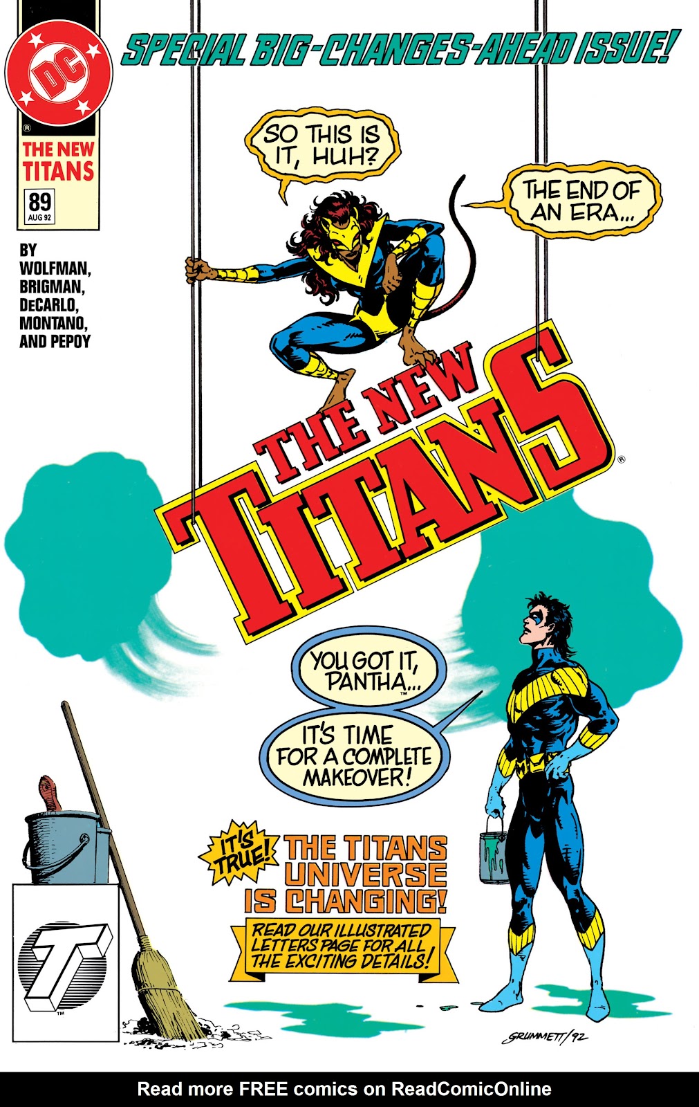 The New Titans (1988) issue 89 - Page 1