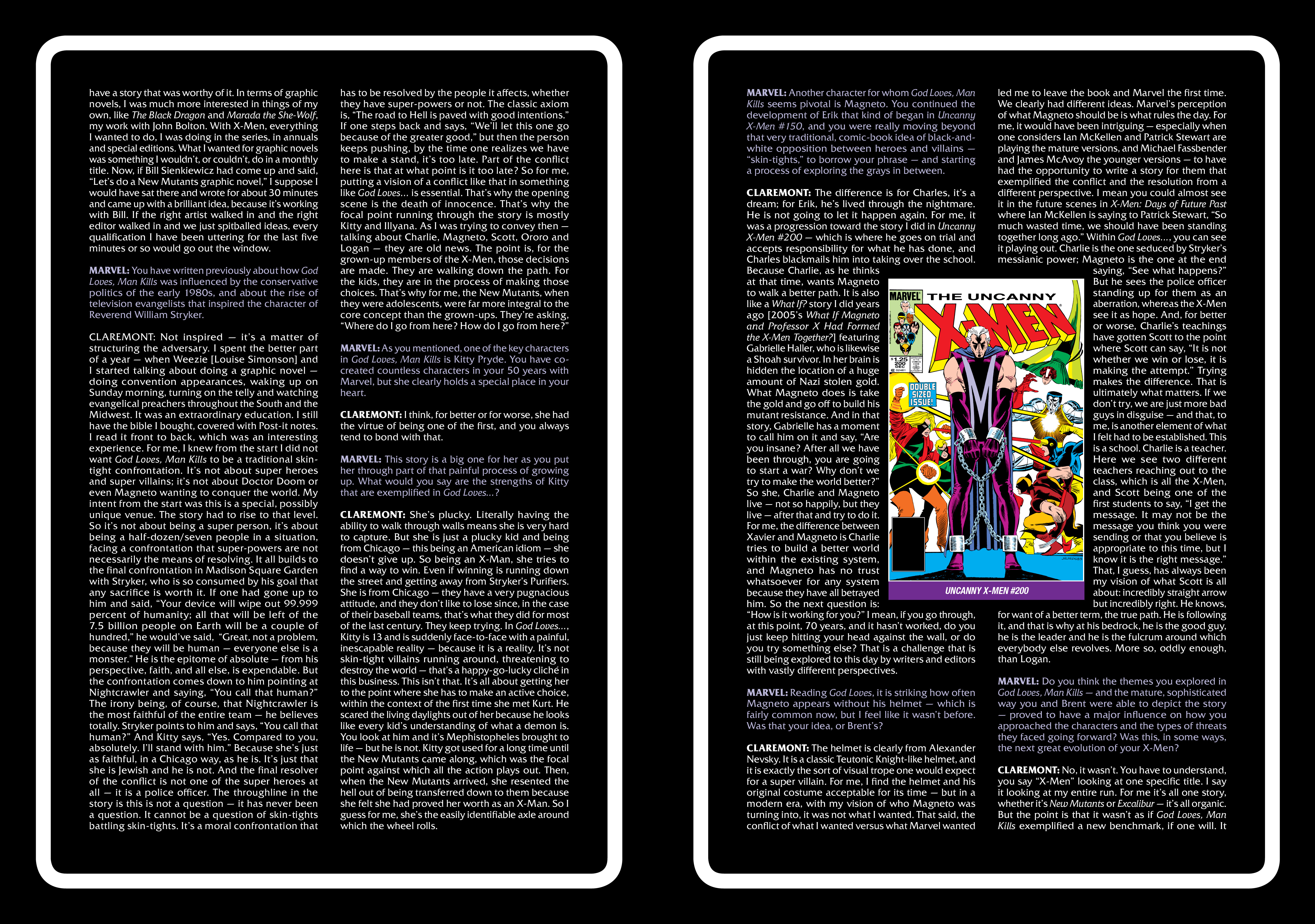 Read online X-Men: God Loves, Man Kills Extended Cut comic -  Issue # _TPB - 78