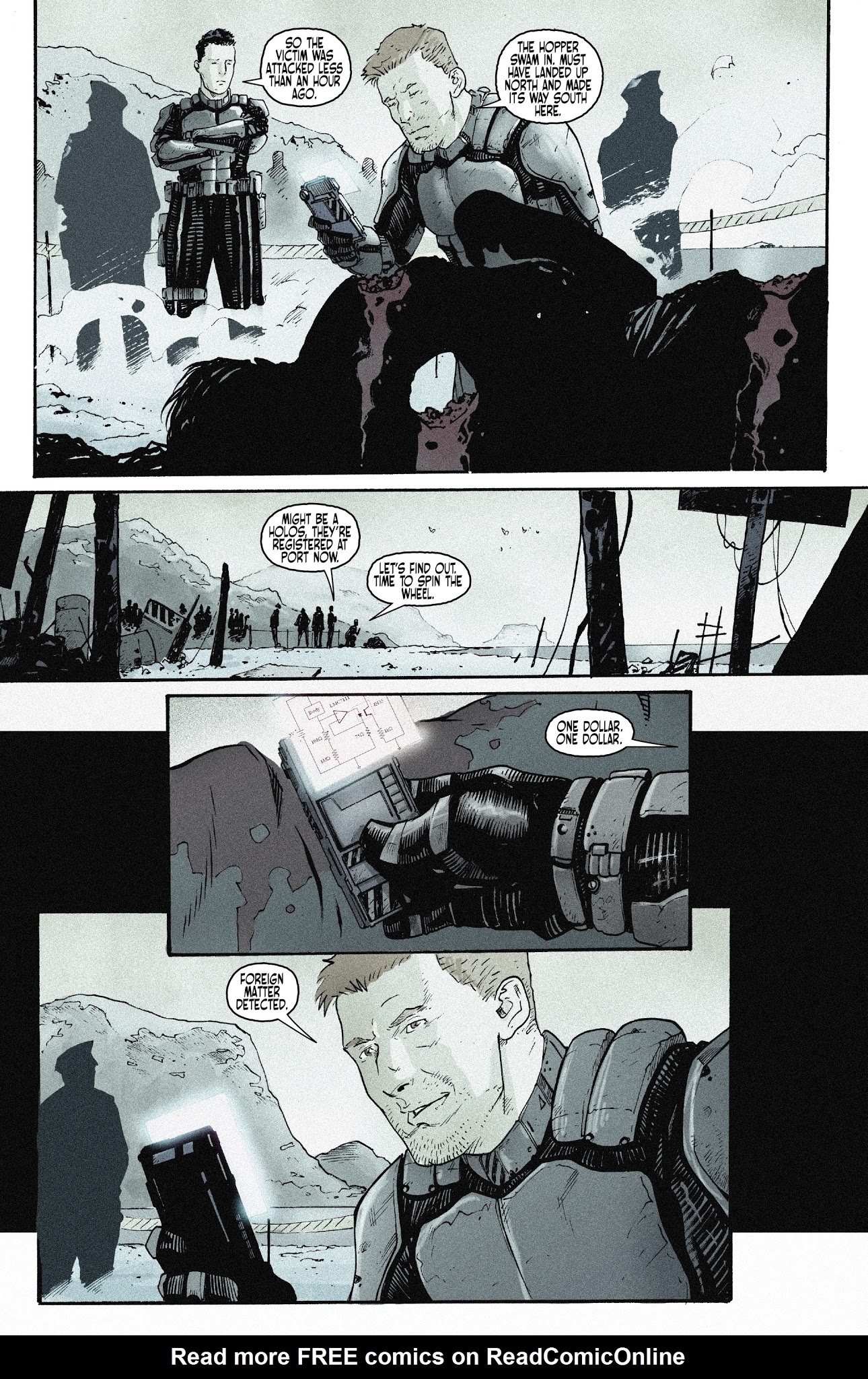 Read online Port of Earth comic -  Issue #1 - 21