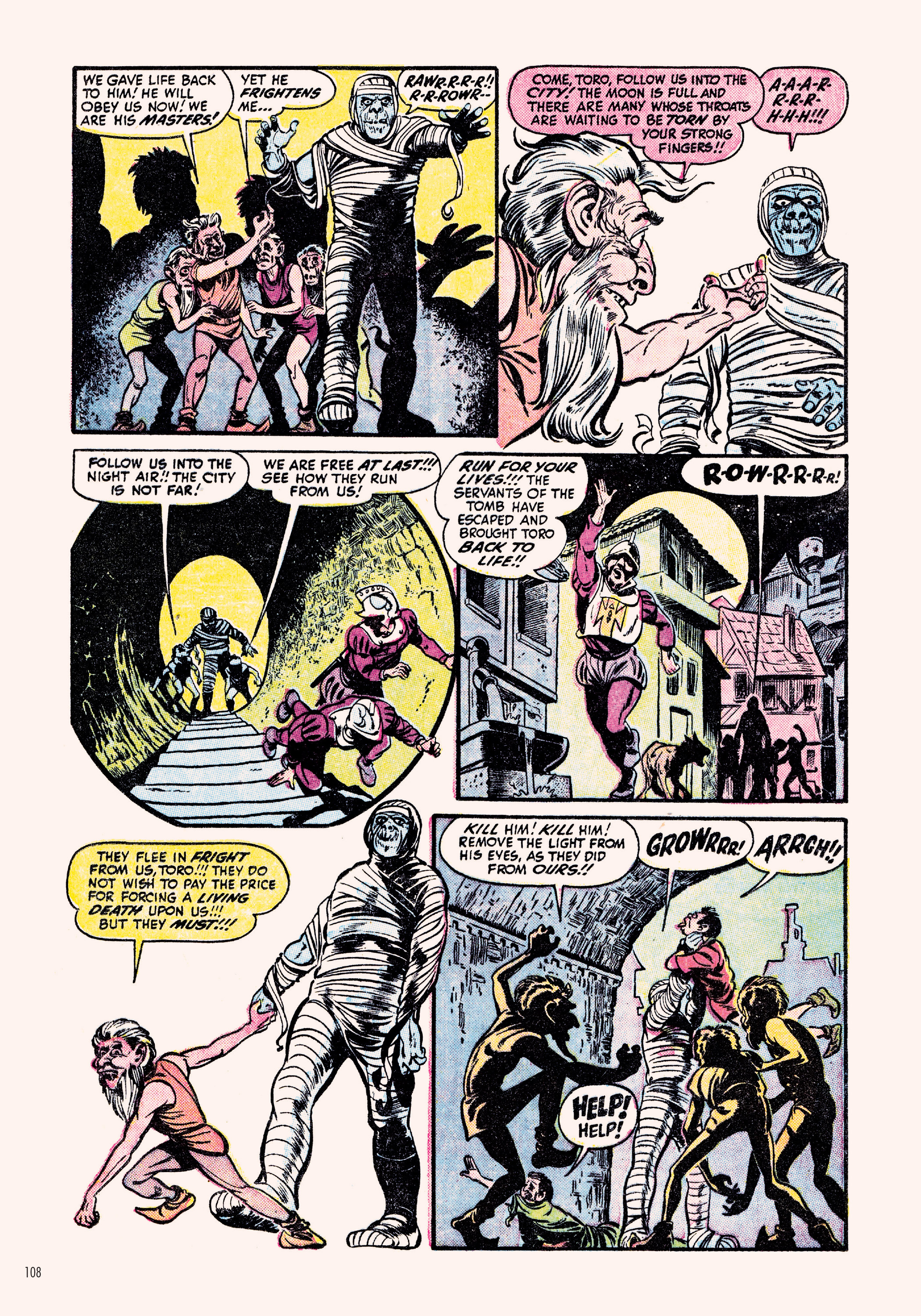 Read online Classic Monsters of Pre-Code Horror Comics: Mummies comic -  Issue # TPB - 108