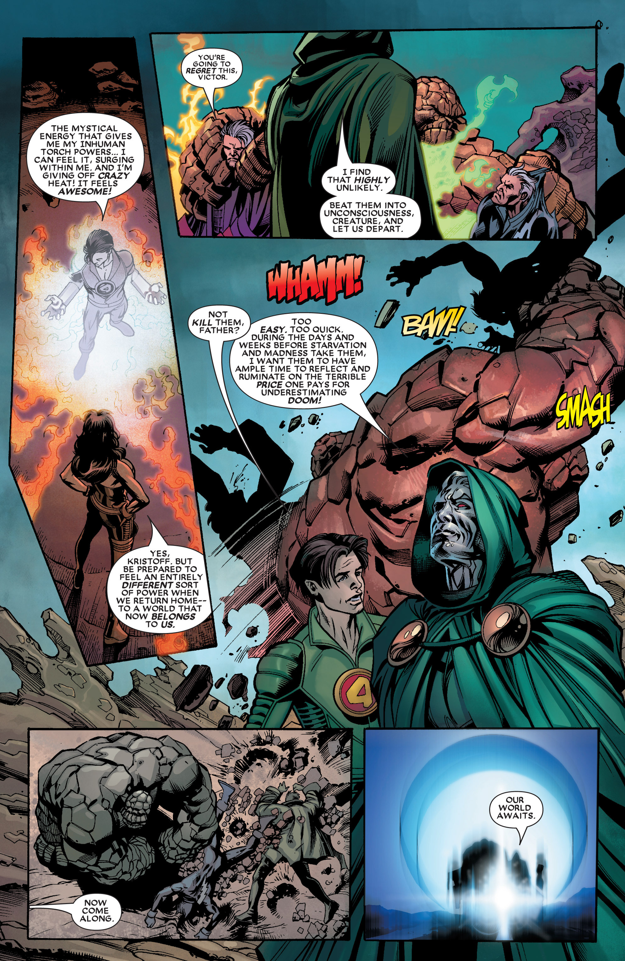 Read online Fantastic Four: House of M comic -  Issue #3 - 5