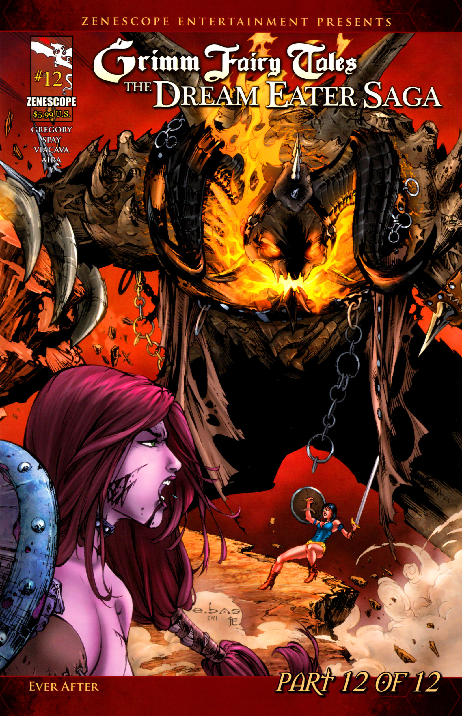 Read online Grimm Fairy Tales: The Dream Eater Saga comic -  Issue #12 - 1