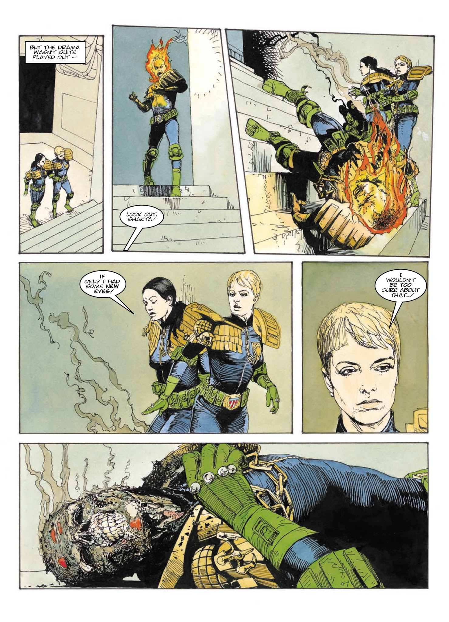 Read online Judge Anderson: The Psi Files comic -  Issue # TPB 4 - 206