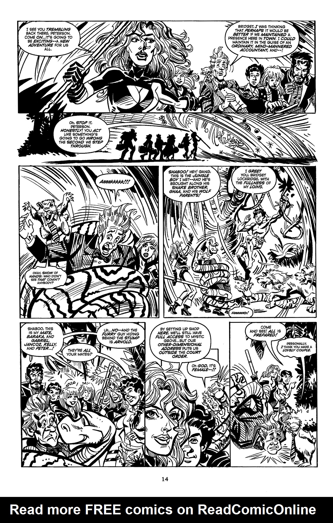 Read online Soulsearchers and Company comic -  Issue #82 - 16
