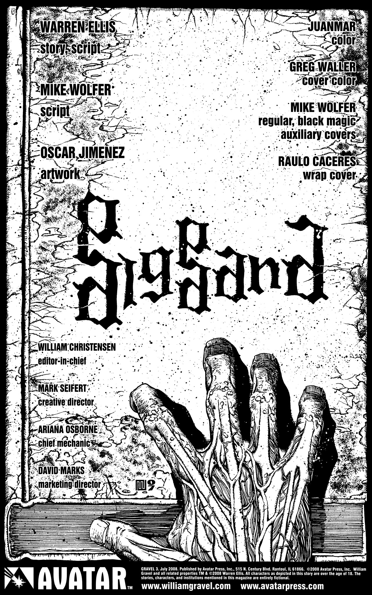 Read online Gravel comic -  Issue #3 - 3