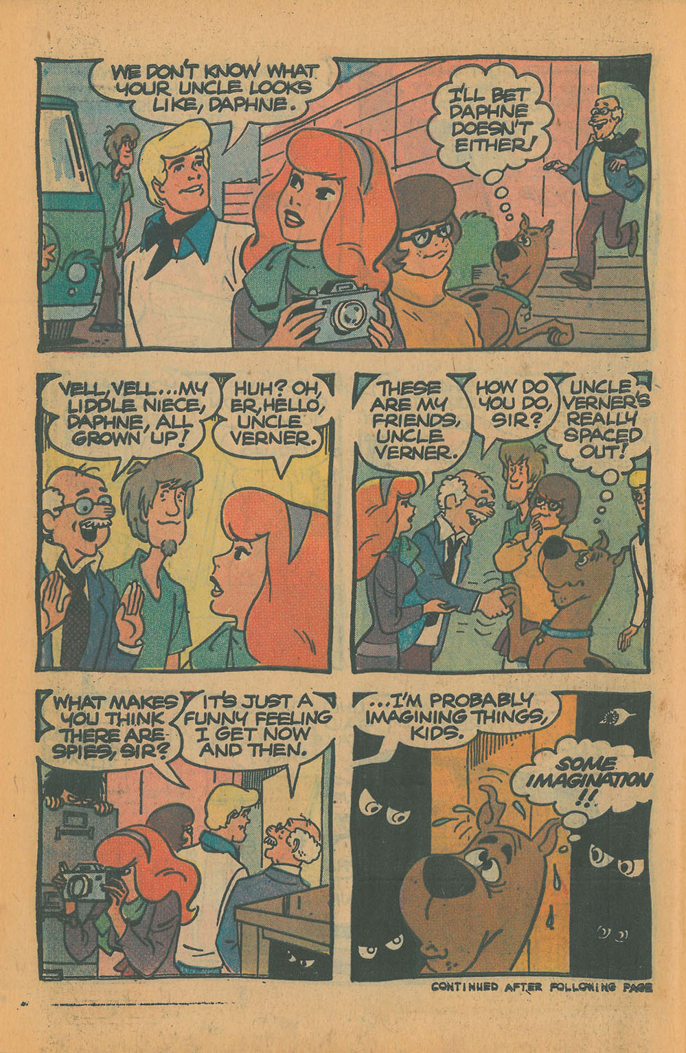 Read online Scooby Doo, Where Are You? (1975) comic -  Issue #5 - 6
