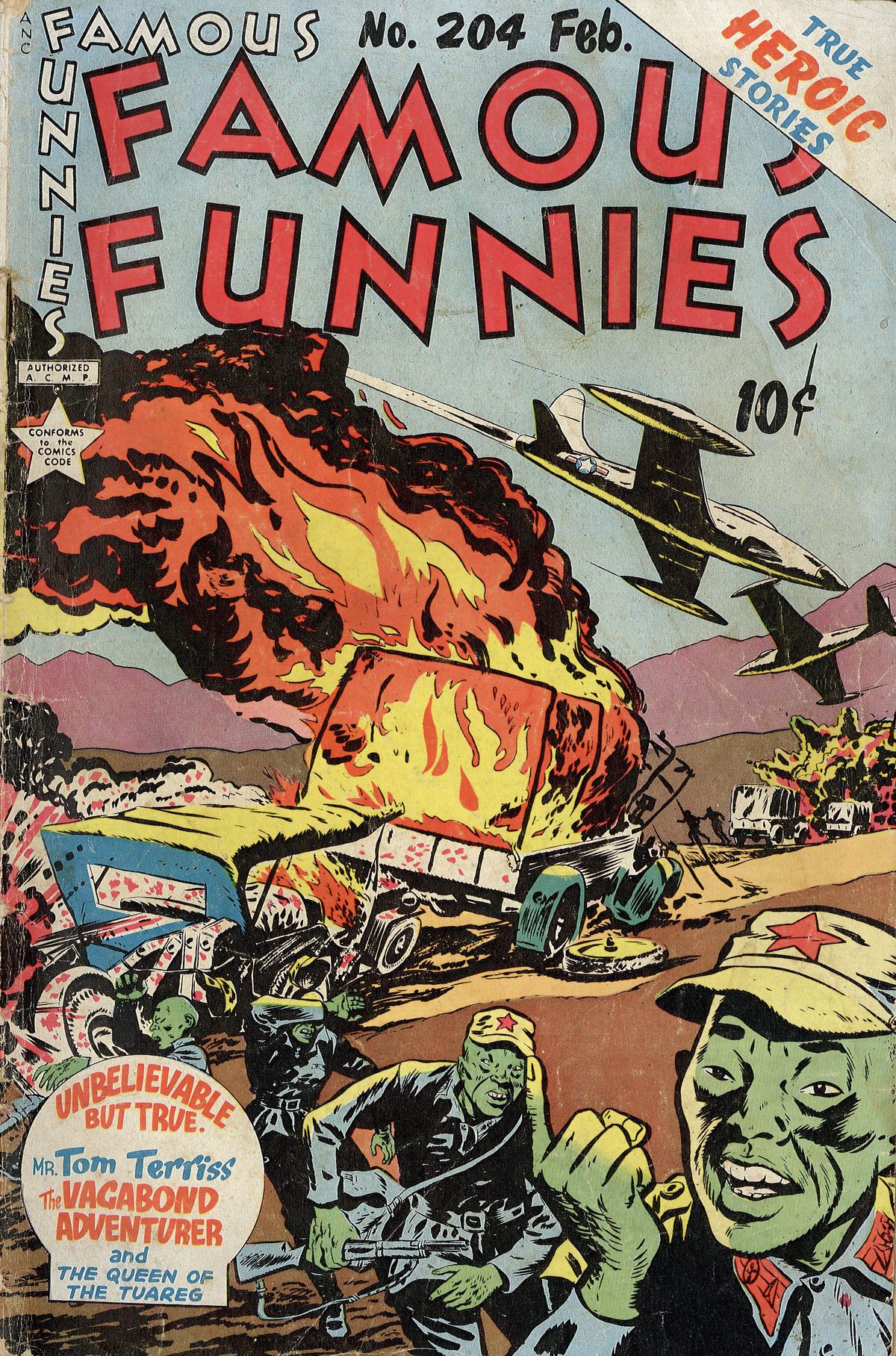 Read online Famous Funnies comic -  Issue #204 - 1