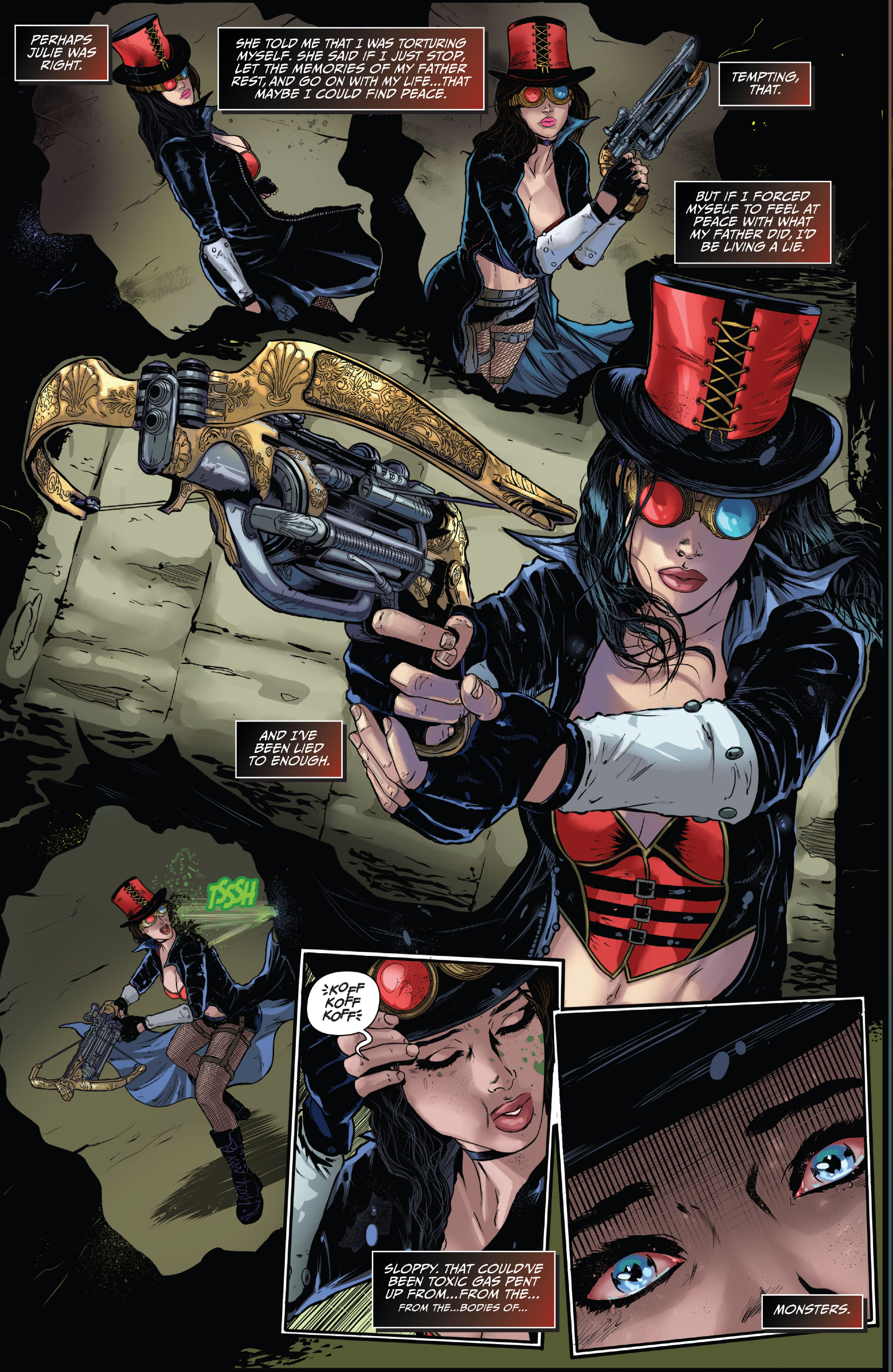 Read online Van Helsing: Deadly Alchemy comic -  Issue # Full - 12