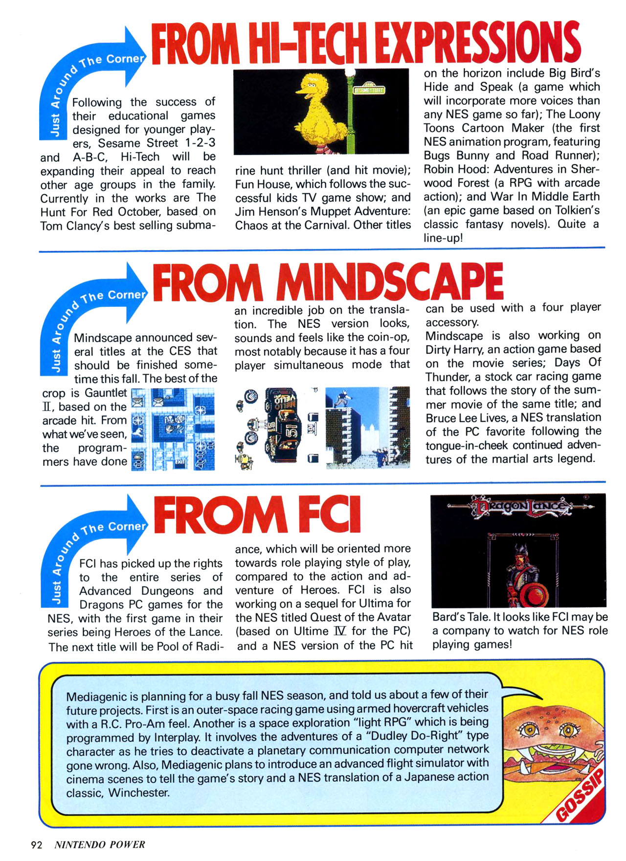 Read online Nintendo Power comic -  Issue #12 - 85