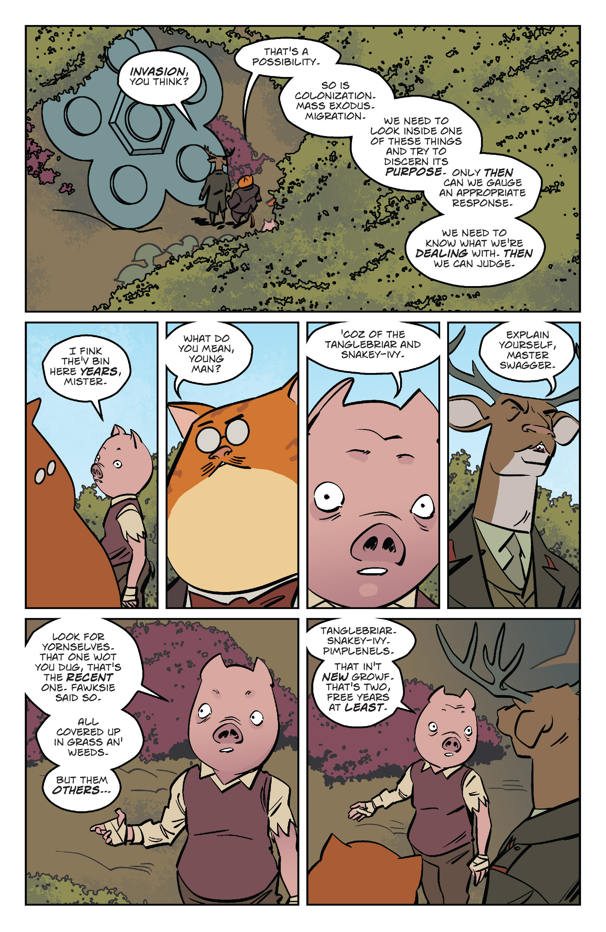Read online Wild's End: The Enemy Within comic -  Issue #4 - 5