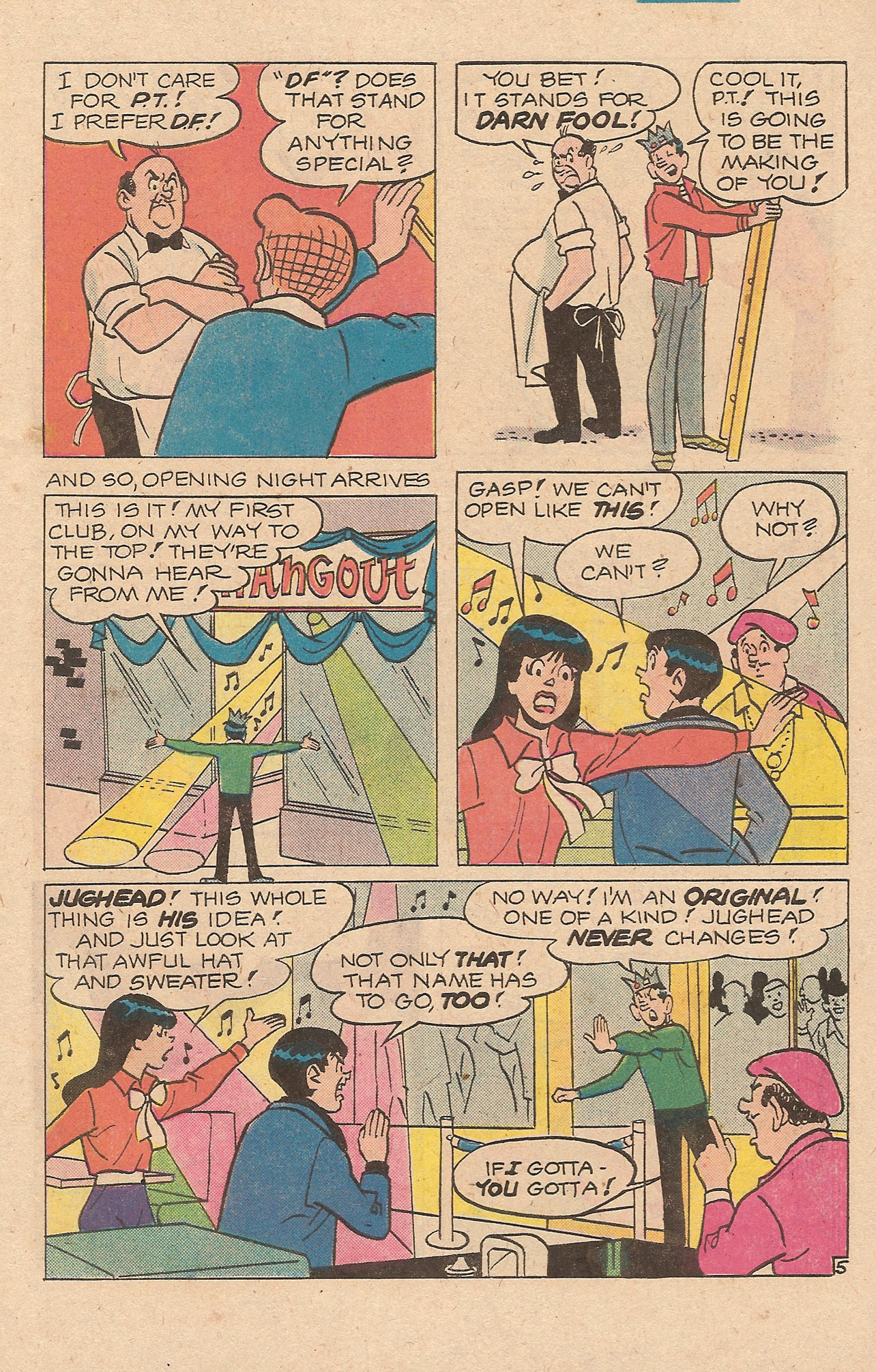 Read online Jughead (1965) comic -  Issue #309 - 7