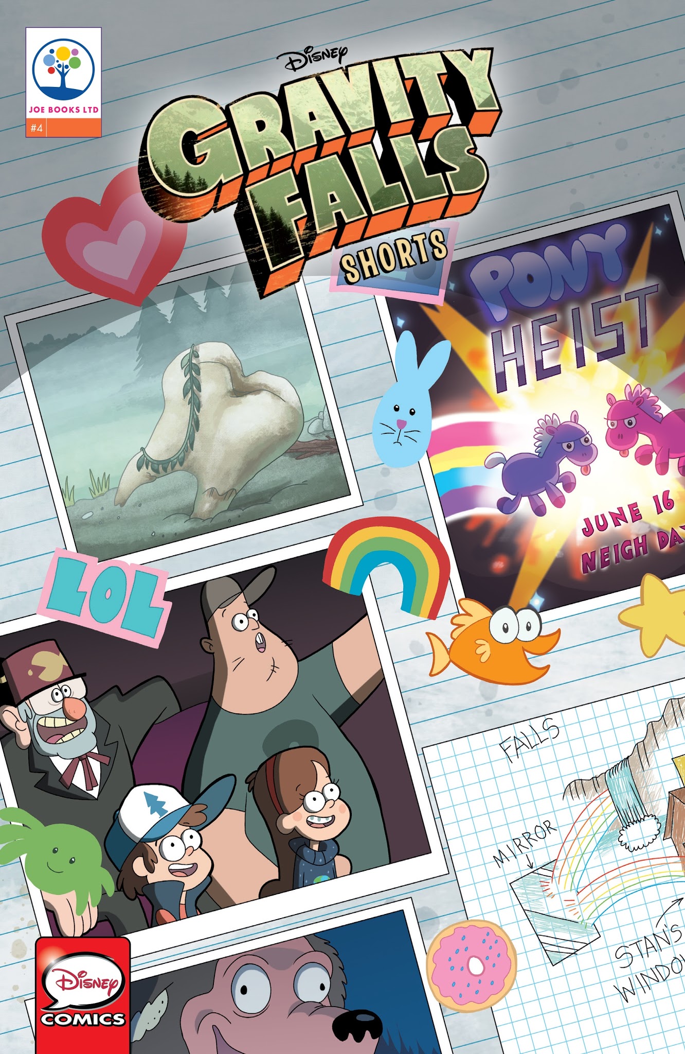 Read online Disney Gravity Falls Shorts Cinestory Comic comic -  Issue #4 - 1