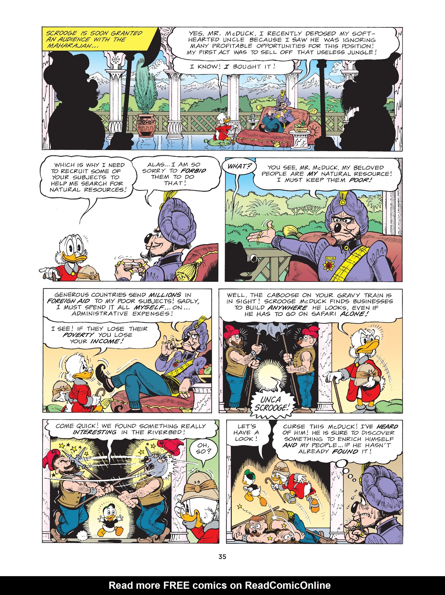 Read online Walt Disney Uncle Scrooge and Donald Duck: The Don Rosa Library comic -  Issue # TPB 7 (Part 1) - 36